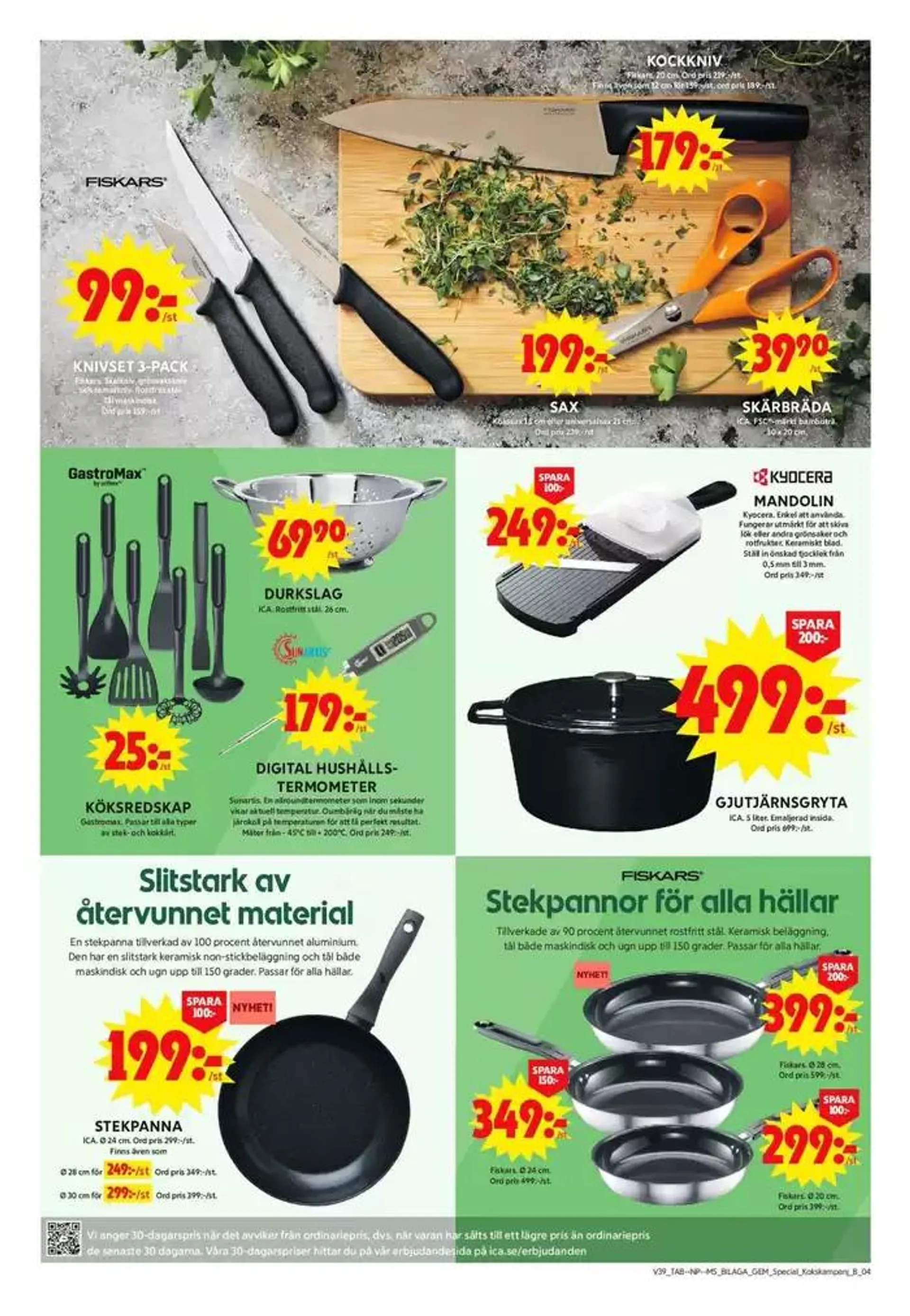 Fantastiskt erbjudande för alla kunder från 23 september till 7 oktober 2024 - Reklamblad sidor 11