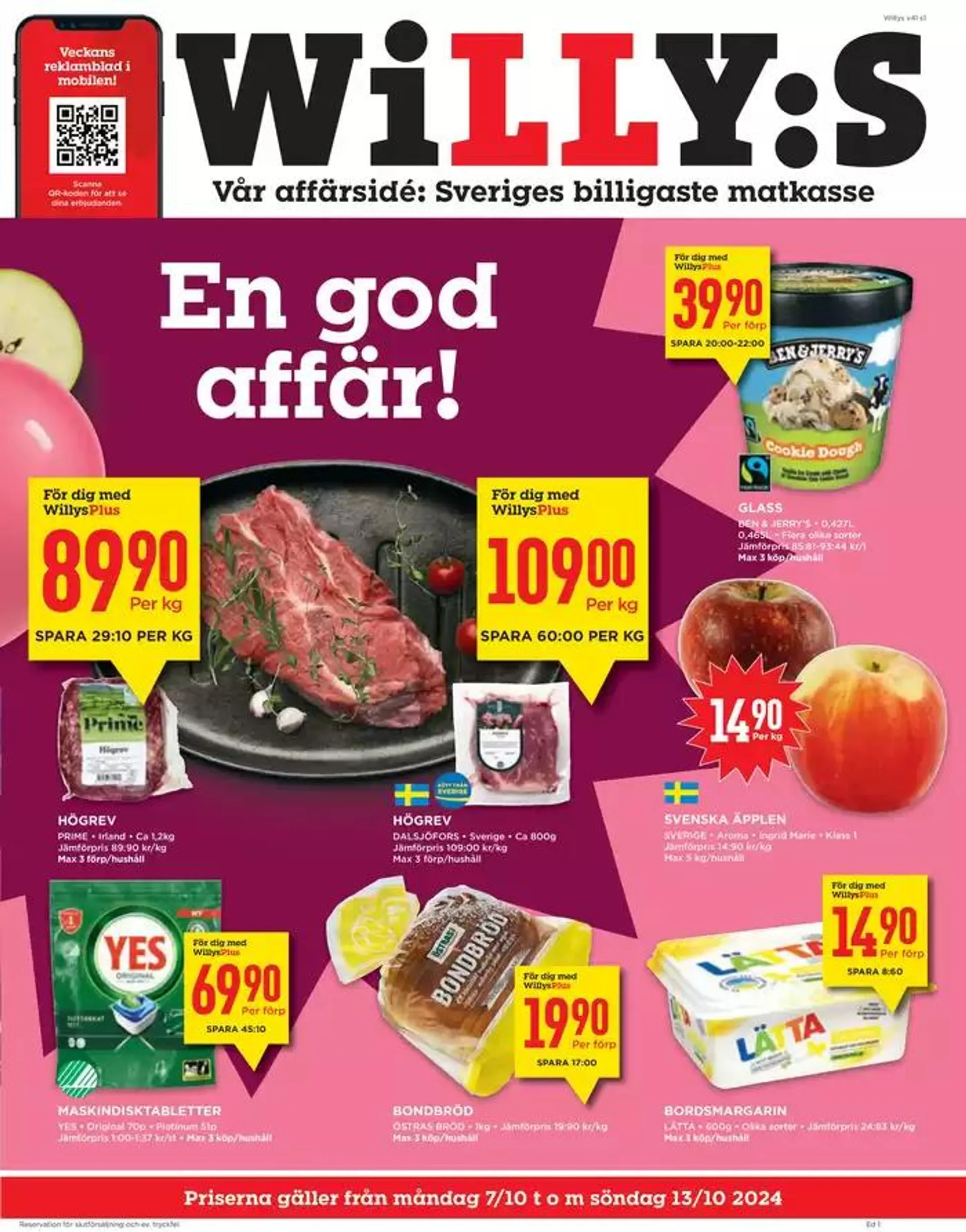 Exklusiva deals för våra kunder från 7 oktober till 13 oktober 2024 - Reklamblad sidor 5