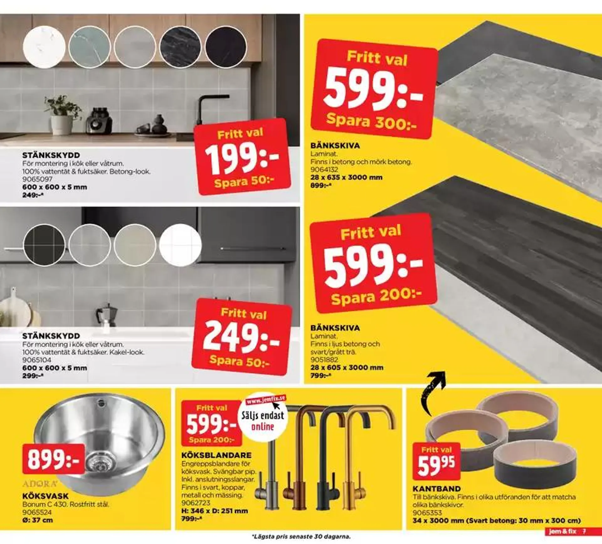 Jem&Fix reklamblad från 29 december till 19 januari 2025 - Reklamblad sidor 7