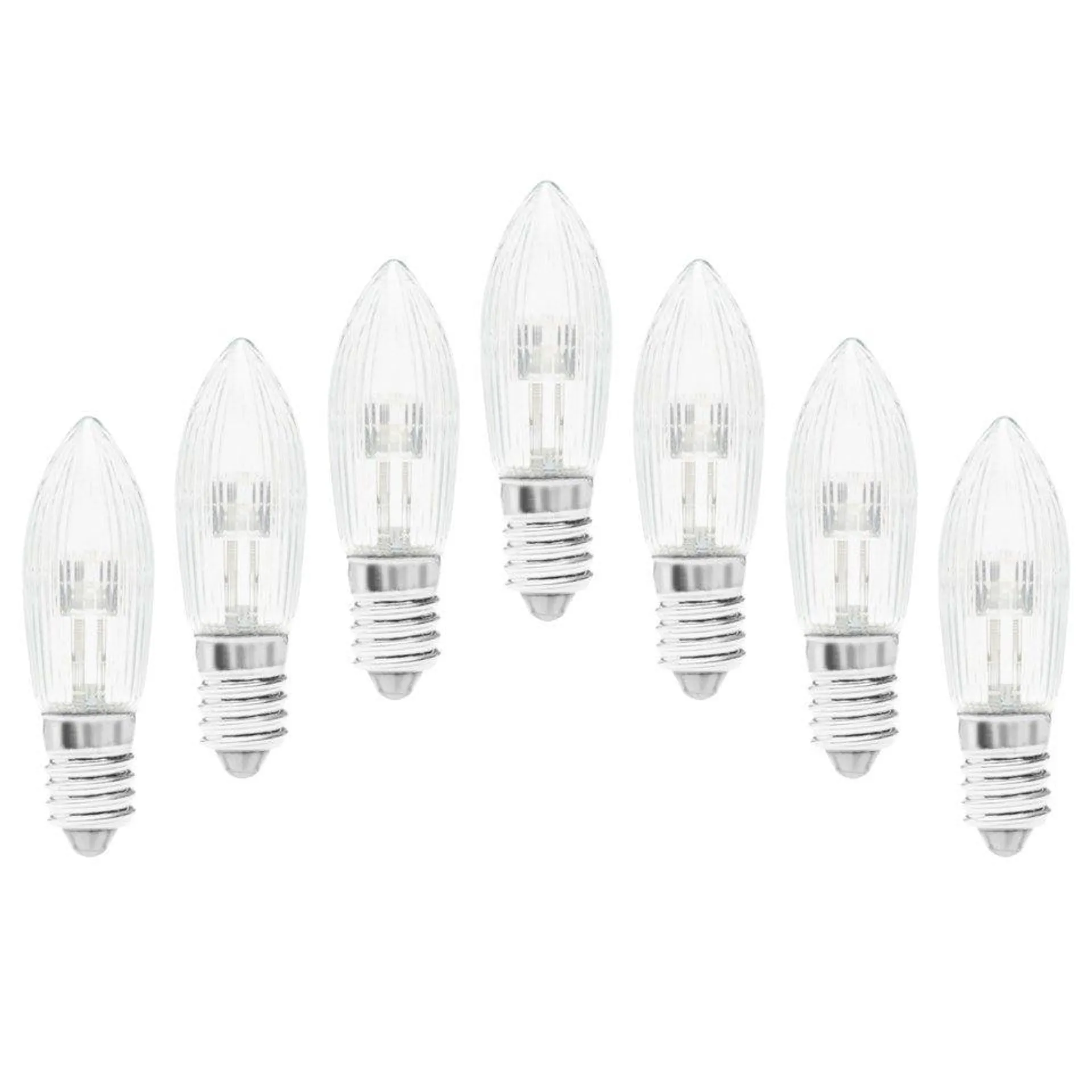 Ledsavers Reservlampa till Adventsljusstakar LED 7-pack