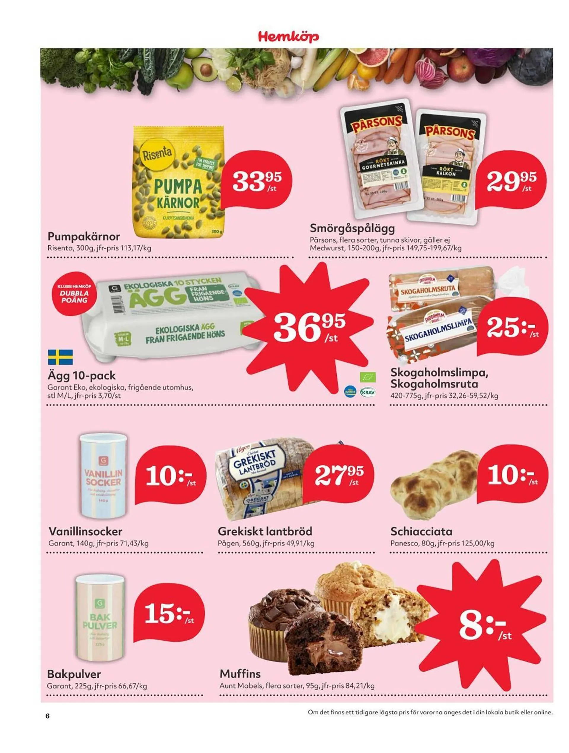 Hemköp reklamblad från 31 mars till 6 april 2025 - Reklamblad sidor 6
