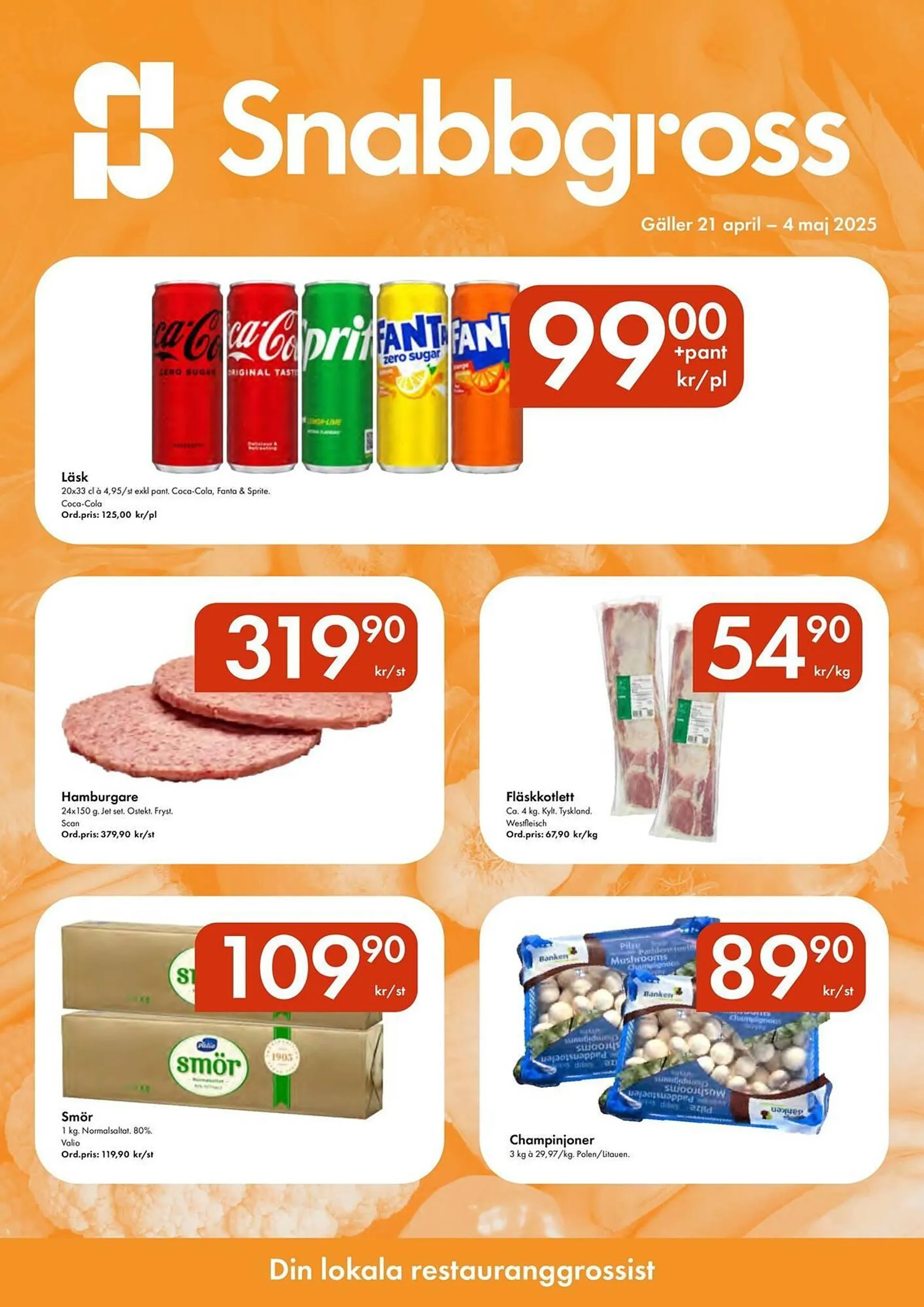 Snabbgross reklamblad - 1