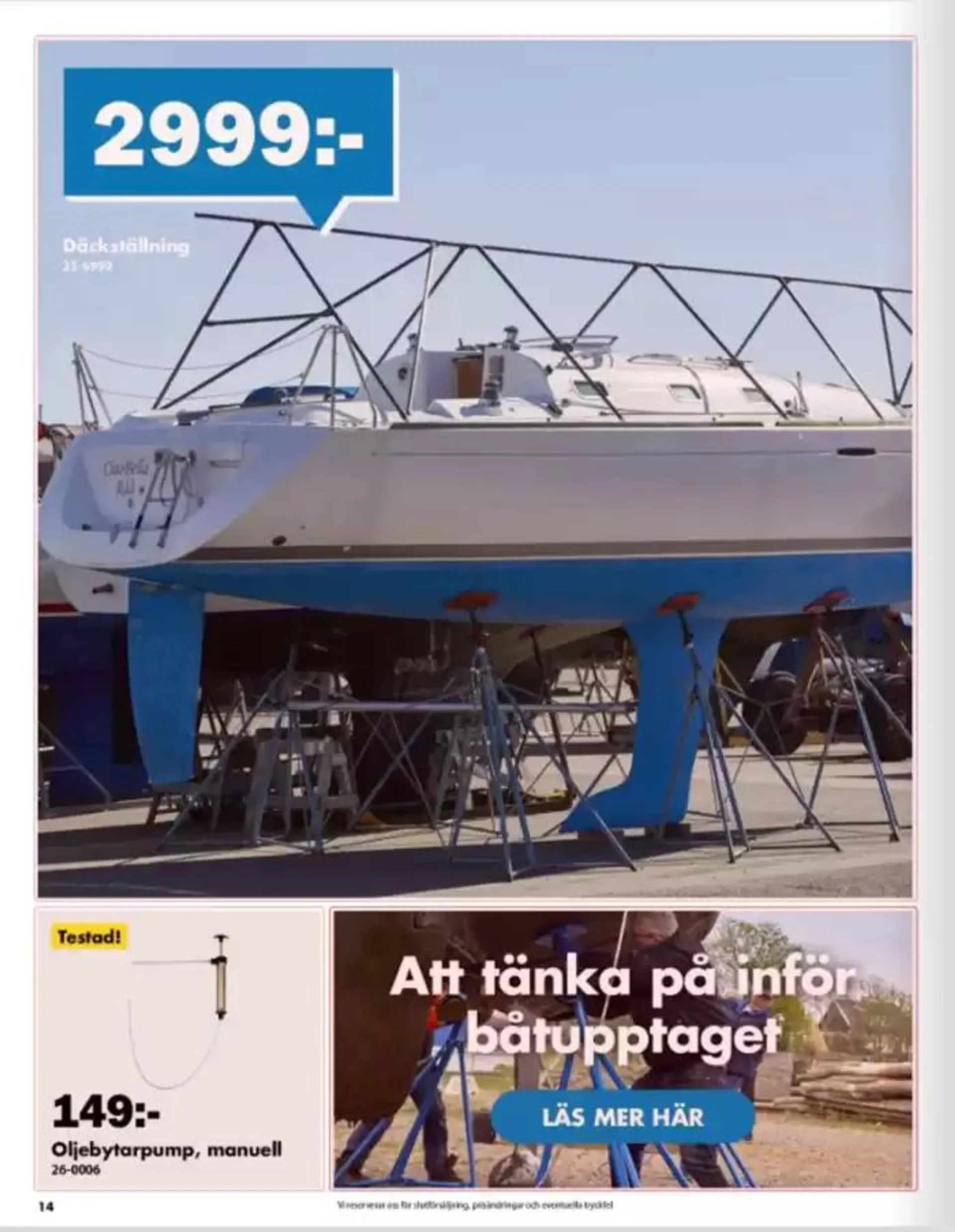 Biltema Broschyr October  från 15 oktober till 31 oktober 2024 - Reklamblad sidor 14