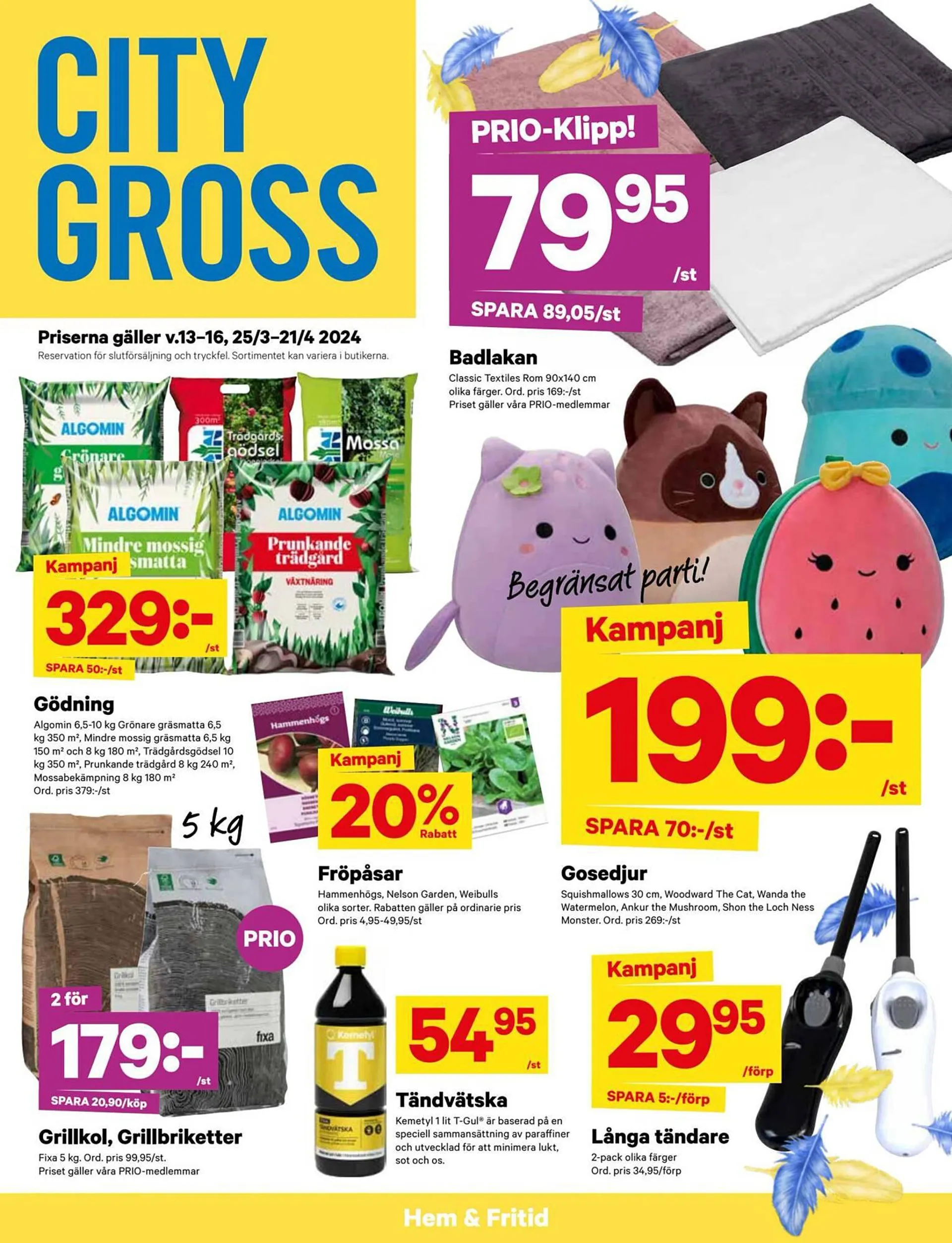 City Gross reklamblad från 1 april till 7 april 2024 - Reklamblad sidor 9