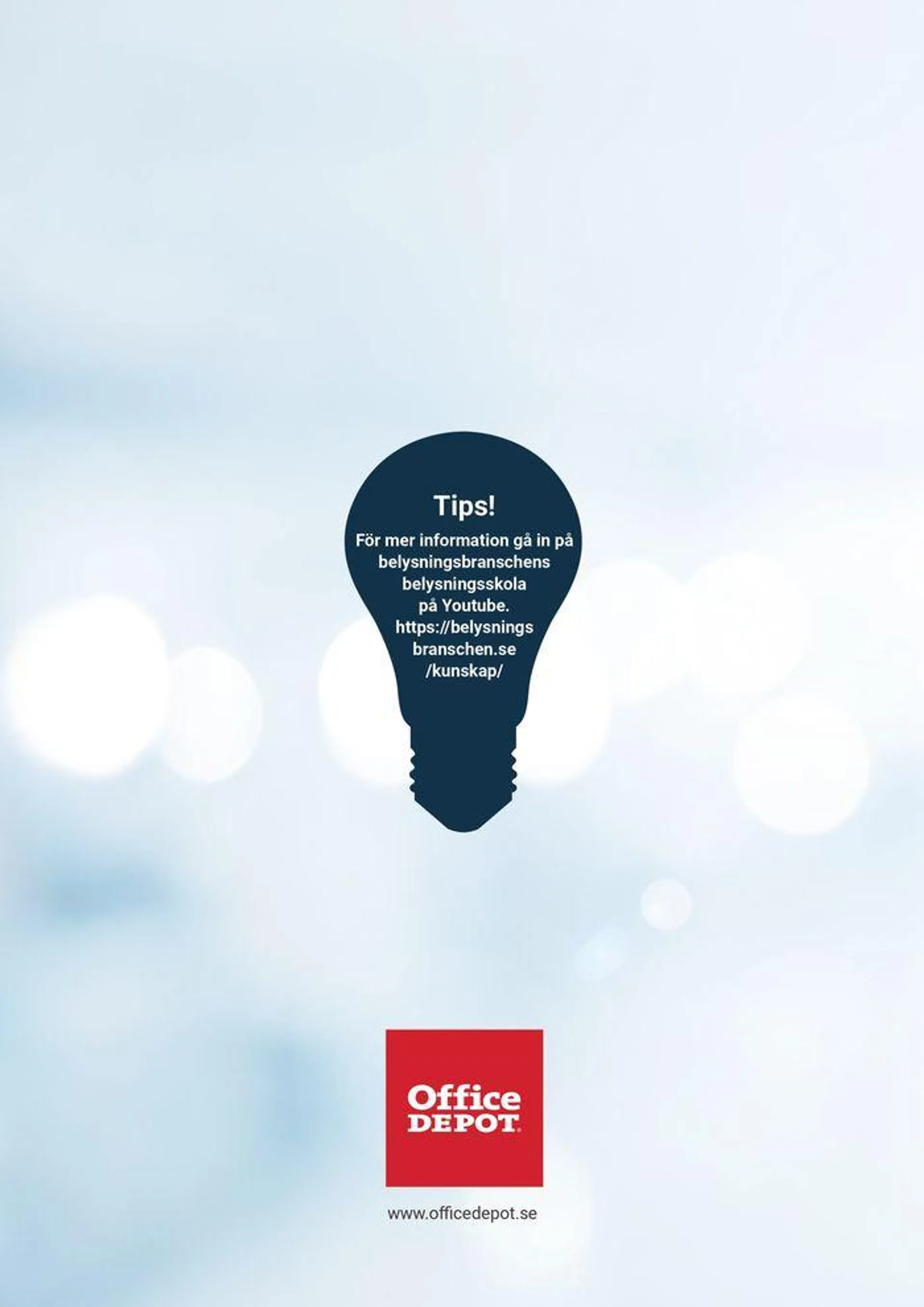 Office Depot - Belysningsguide från 6 maj till 20 maj 2024 - Reklamblad sidor 8