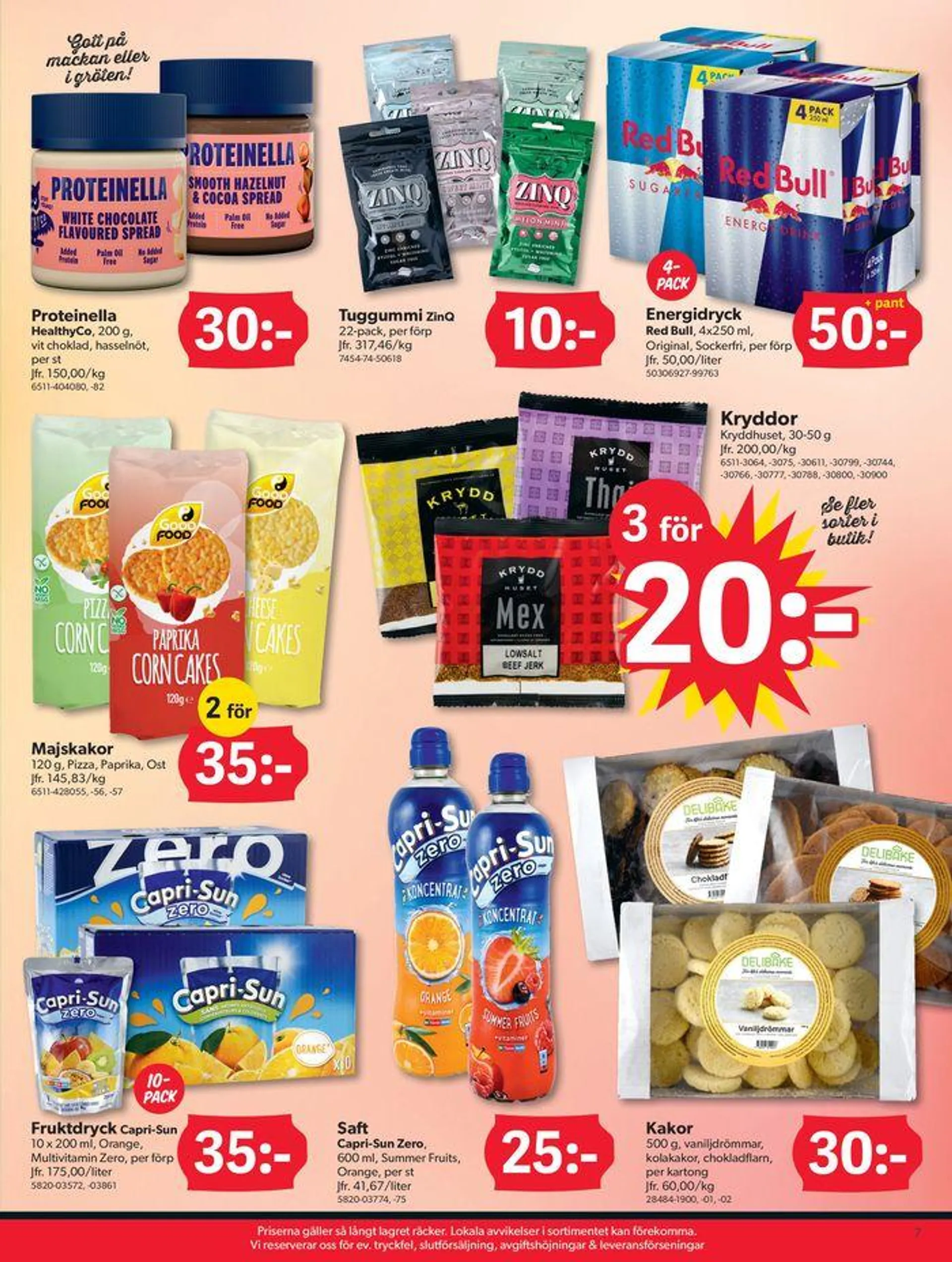 DollarStore Erbjudanden från 24 september till 8 oktober 2024 - Reklamblad sidor 7