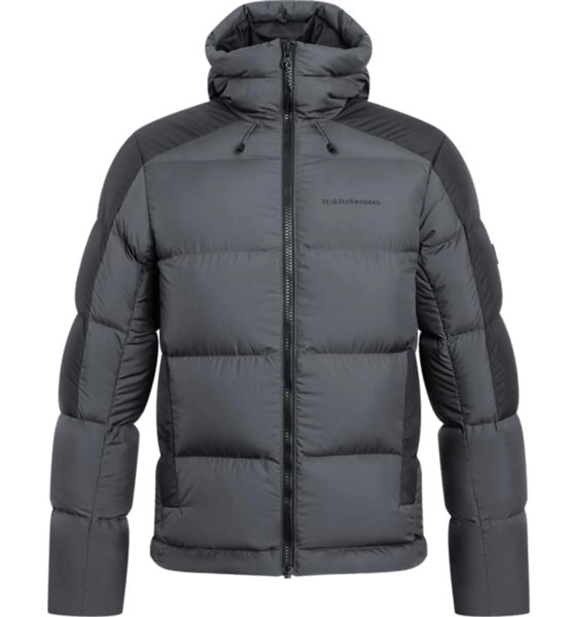 m down puffer hood jacket