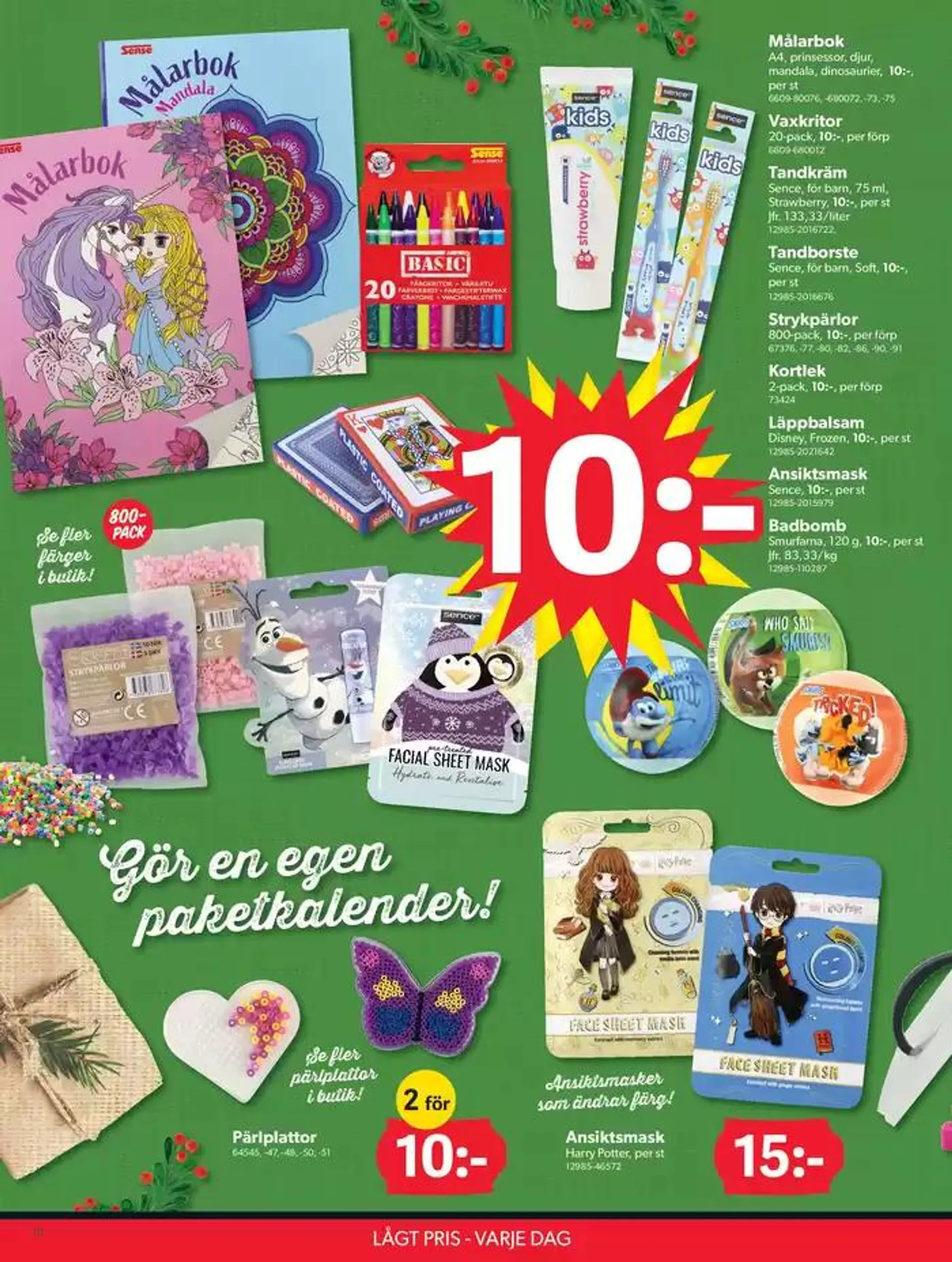 DollarStore Erbjudanden från 22 oktober till 5 november 2024 - Reklamblad sidor 14