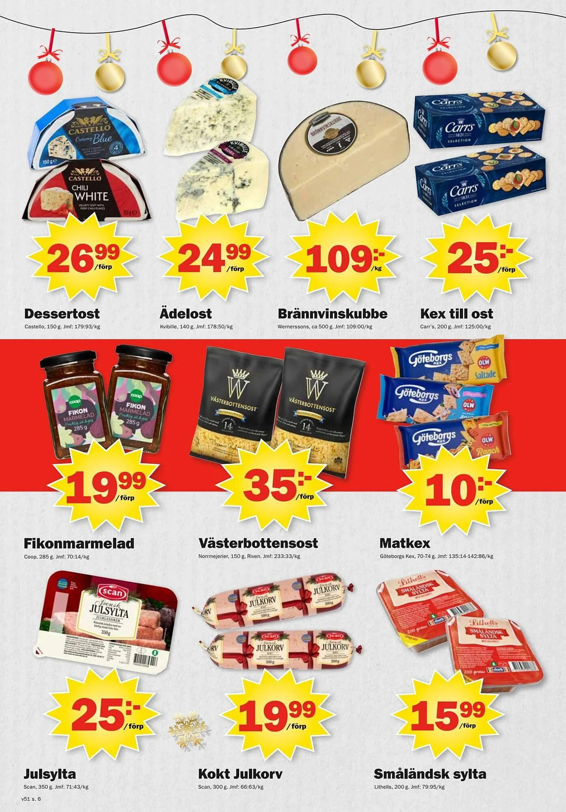 Pekås reklamblad från 15 december till 26 december 2024 - Reklamblad sidor 6