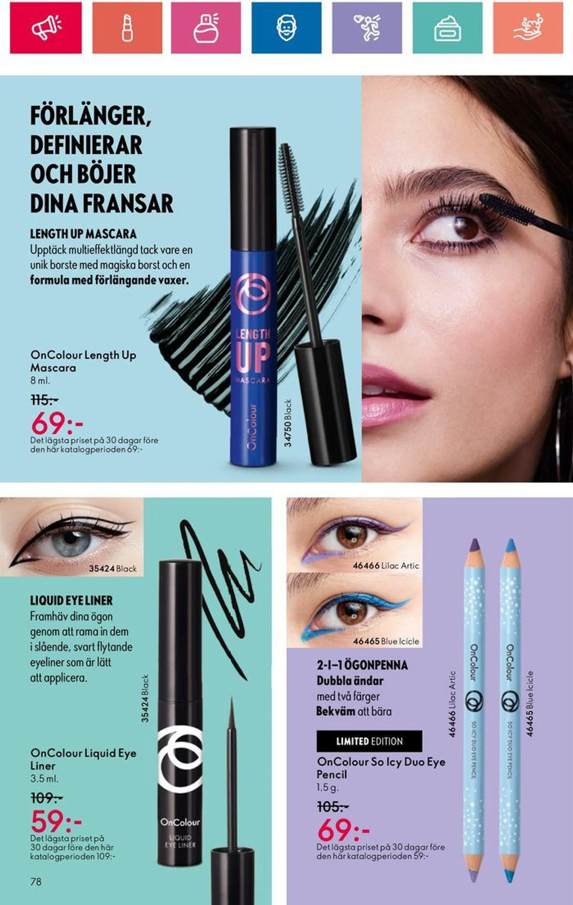 Oriflame reklamblad från 30 maj till 13 juni 2024 - Reklamblad sidor 78