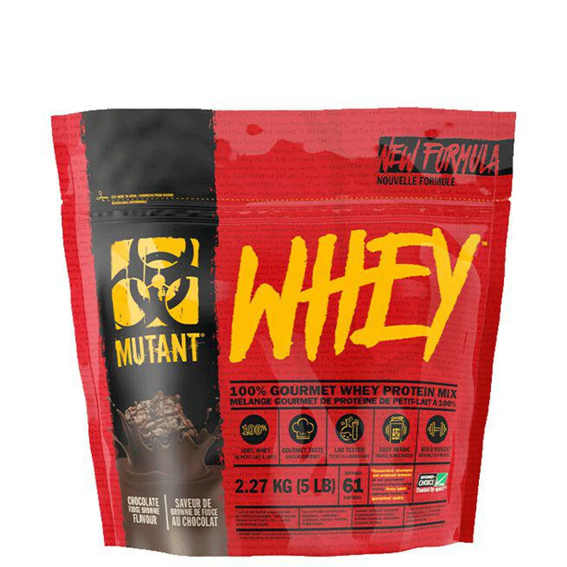 Mutant Whey, 2,27 kg Triple Chocolate