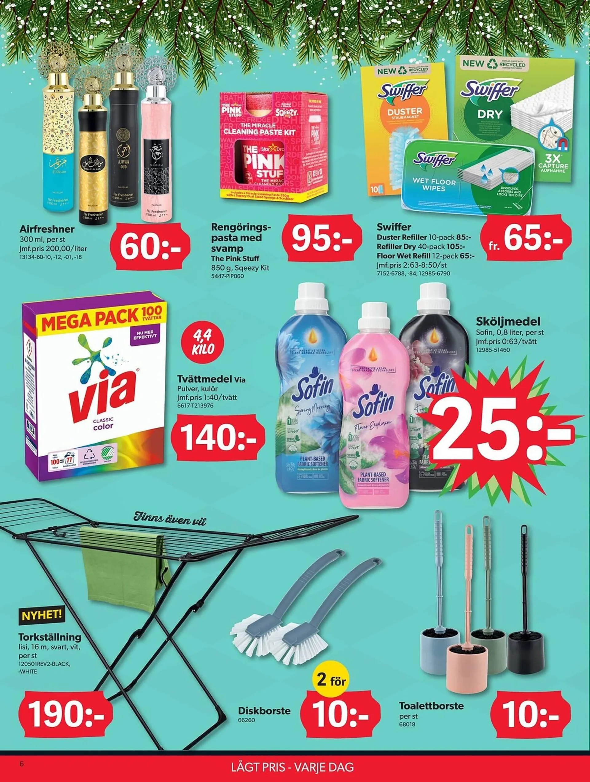 DollarStore reklamblad från 2 december till 2 januari 2025 - Reklamblad sidor 6