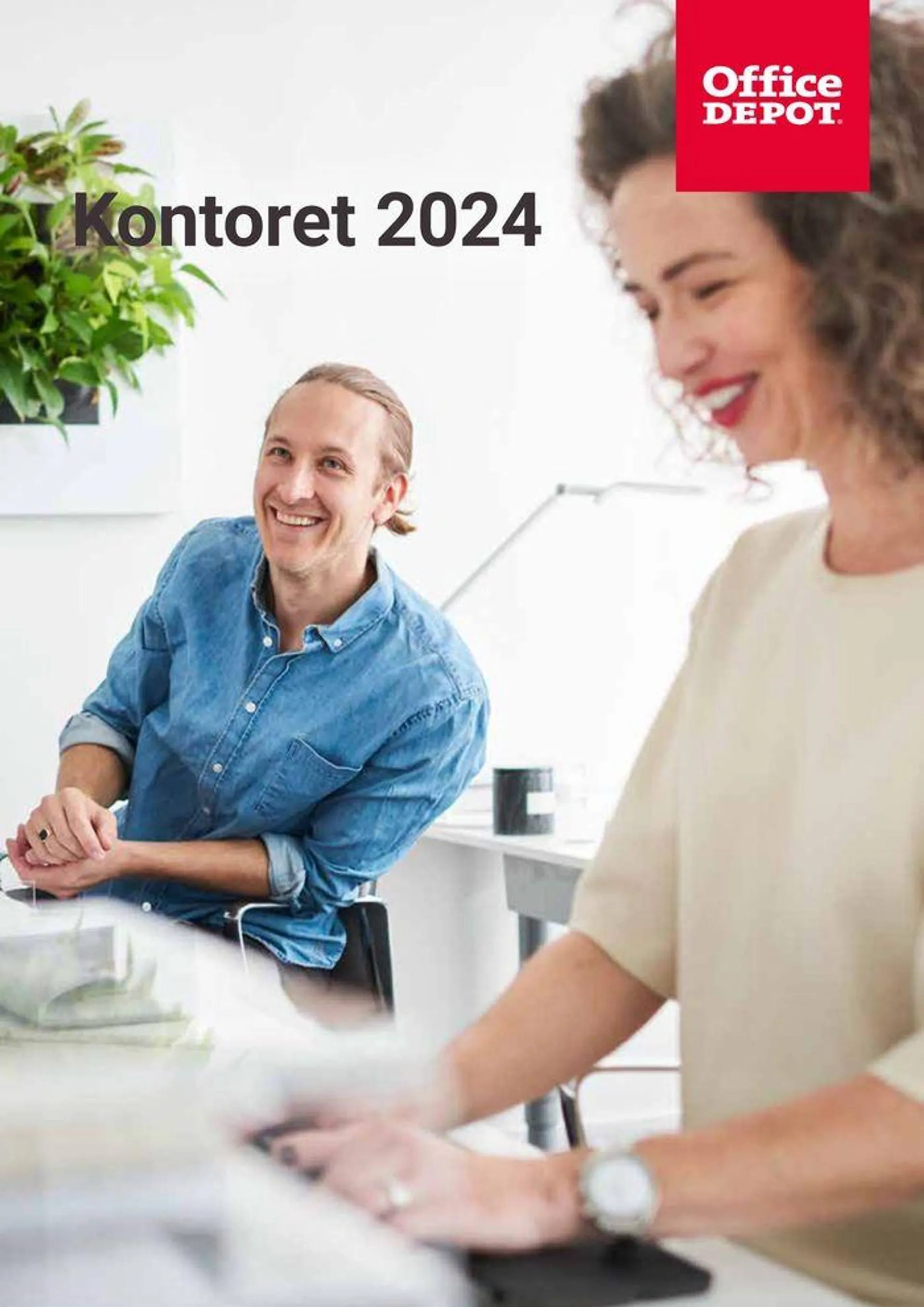 Office Depot - Möbelbroschyr 2024 - 1