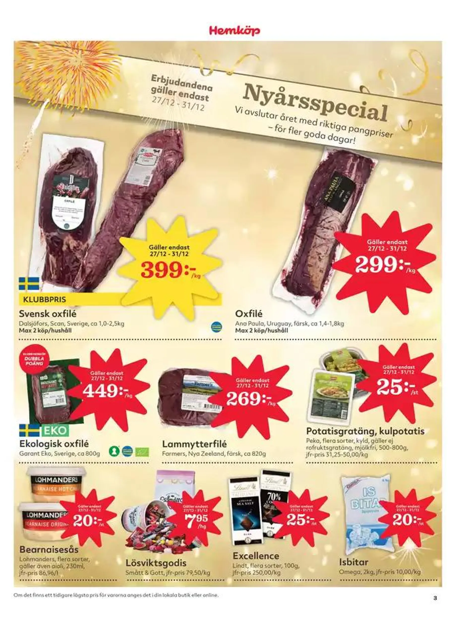 Våra bästa erbjudanden för dig från 23 december till 29 december 2024 - Reklamblad sidor 3