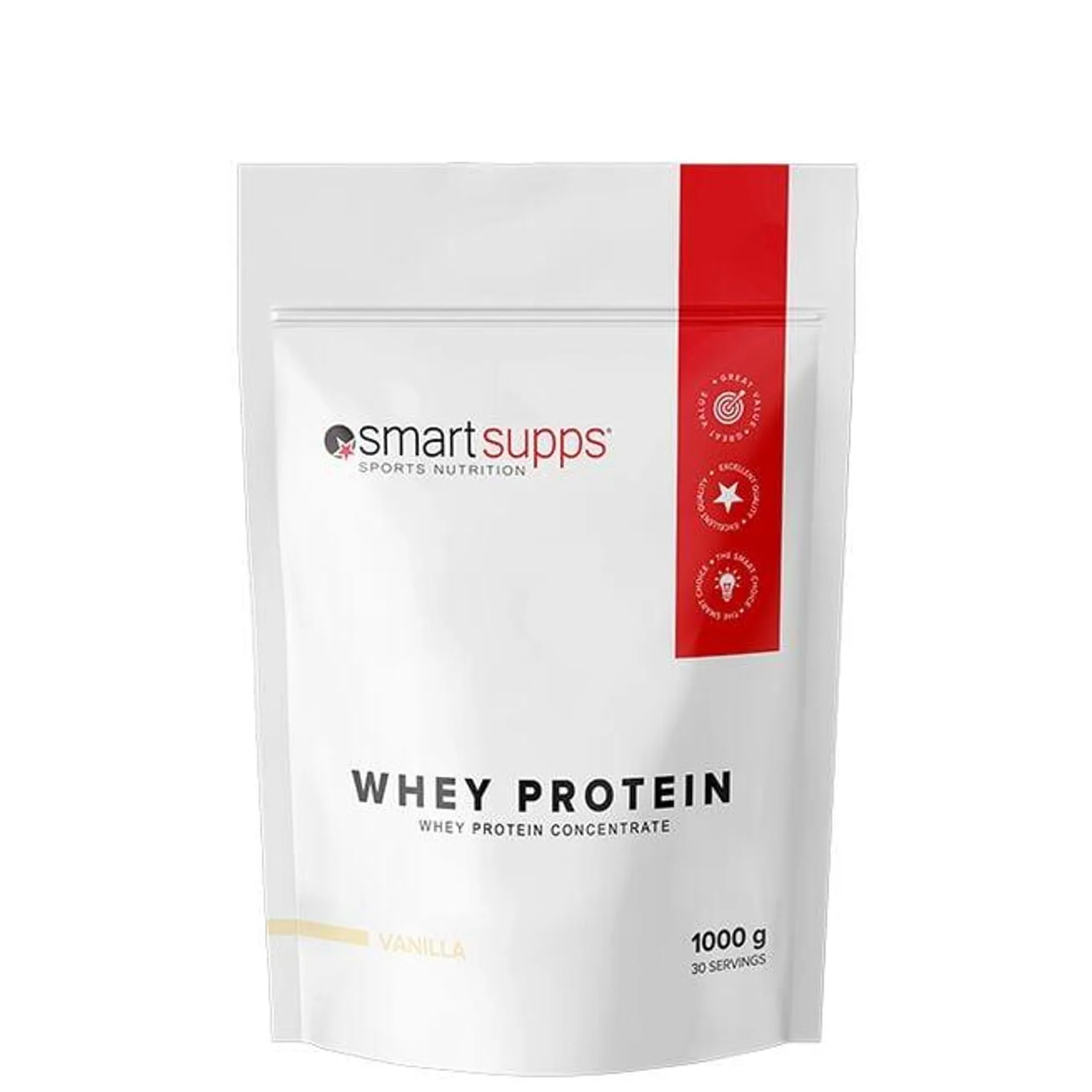 SmartSupps Whey Protein, 1 kg