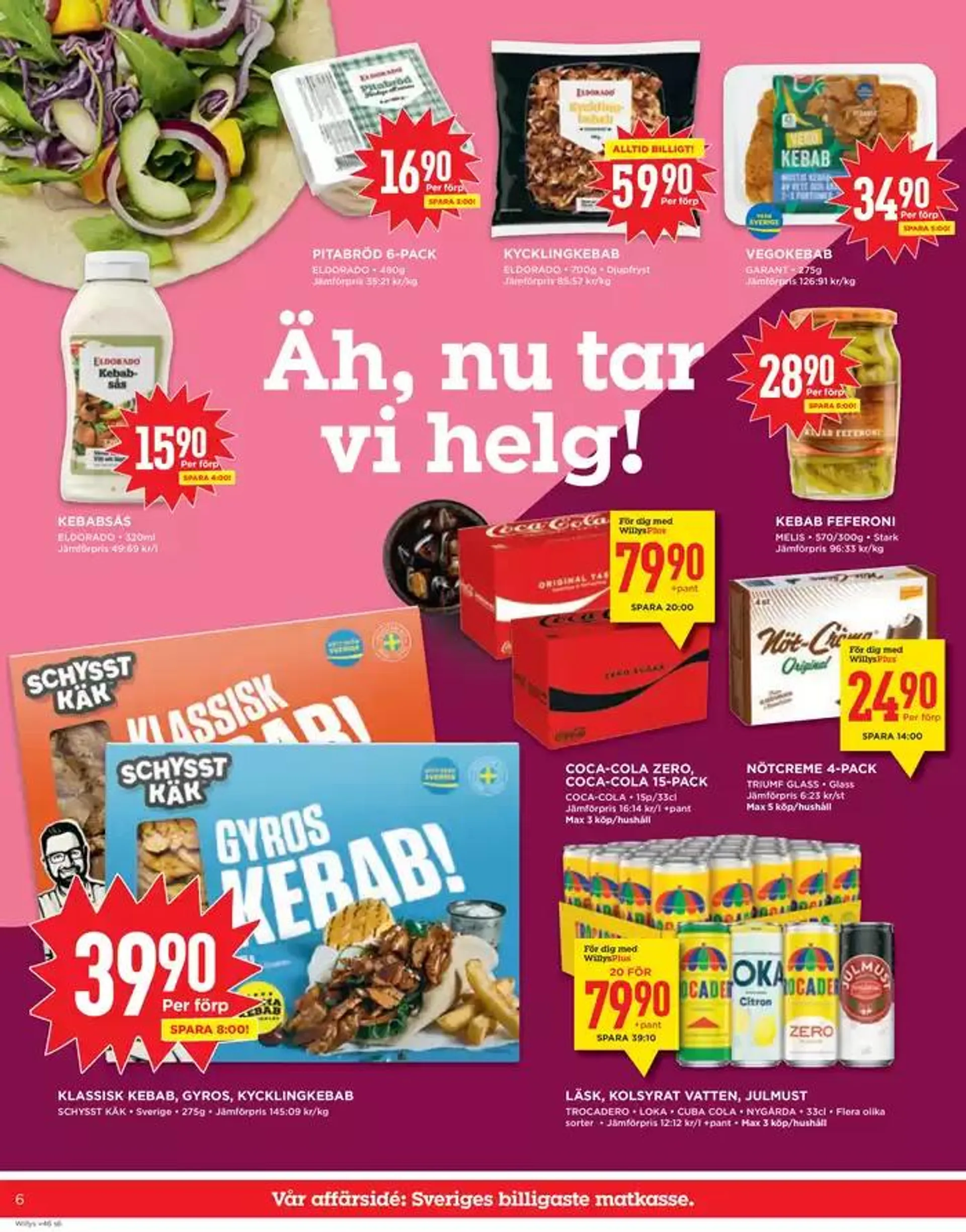 Exklusiva deals för våra kunder från 11 november till 17 november 2024 - Reklamblad sidor 6