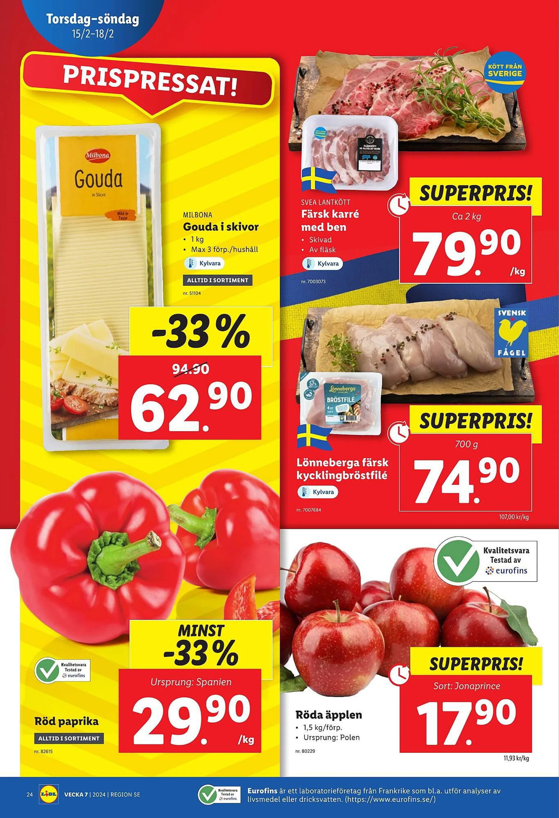 Lidl reklamblad från 12 februari till 18 februari 2024 - Reklamblad sidor 25