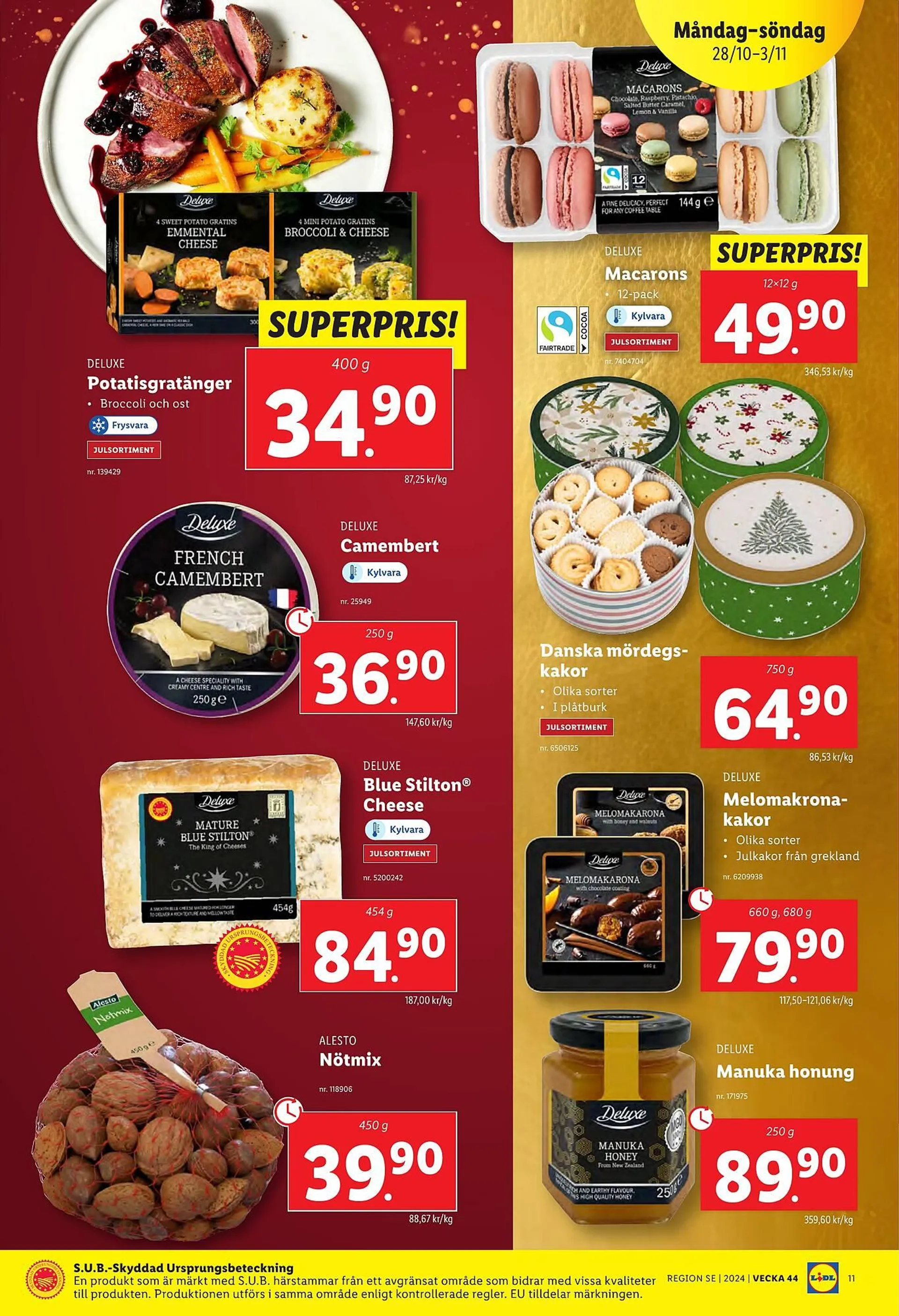 Lidl reklamblad från 28 oktober till 3 november 2024 - Reklamblad sidor 13