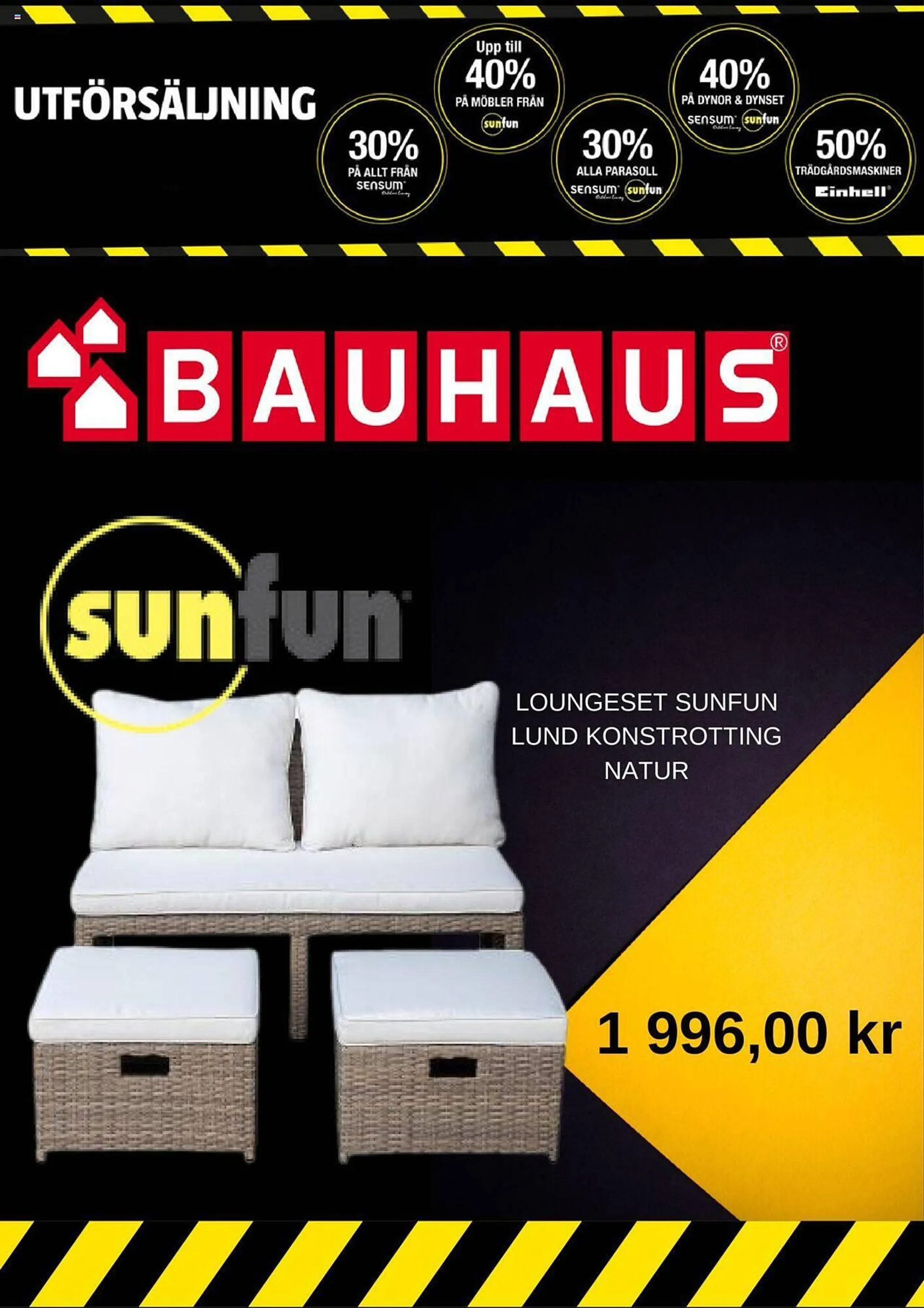 Bauhaus reklamblad - 1