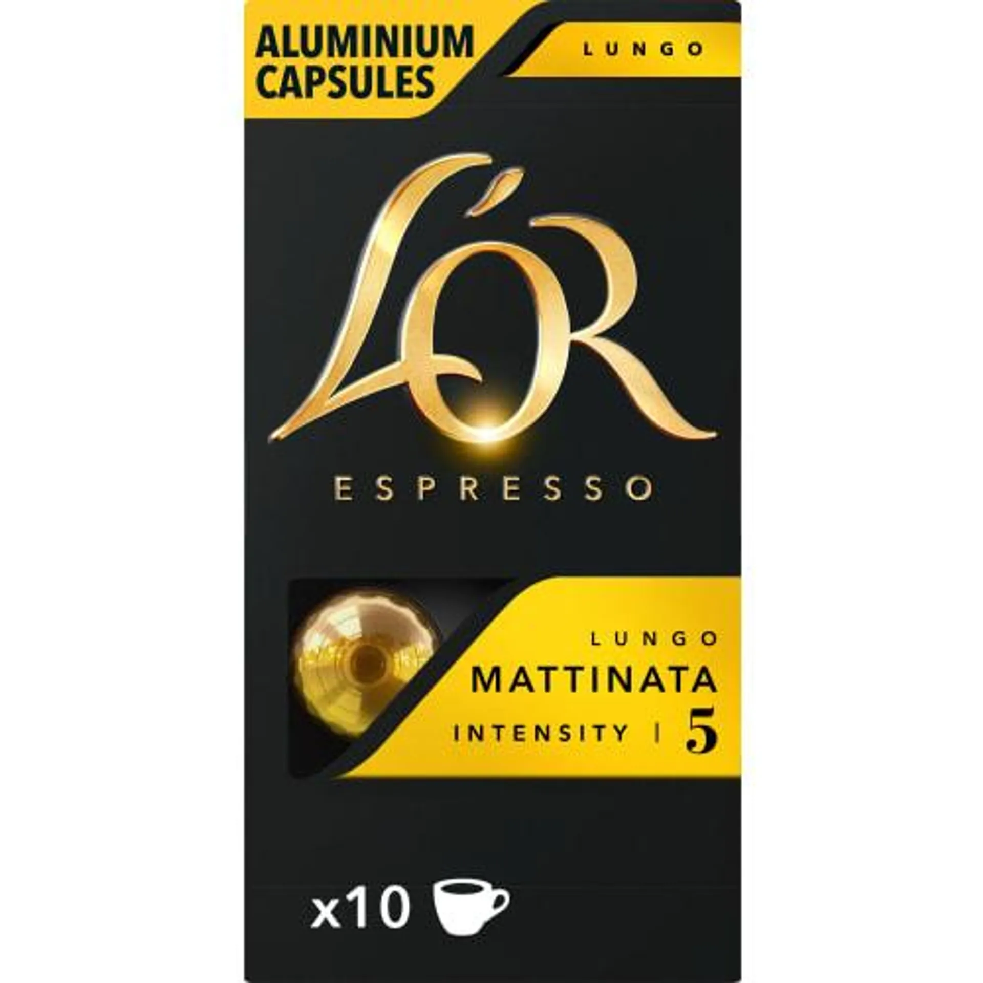 Mattinata 5 Lungo Kaffekapslar