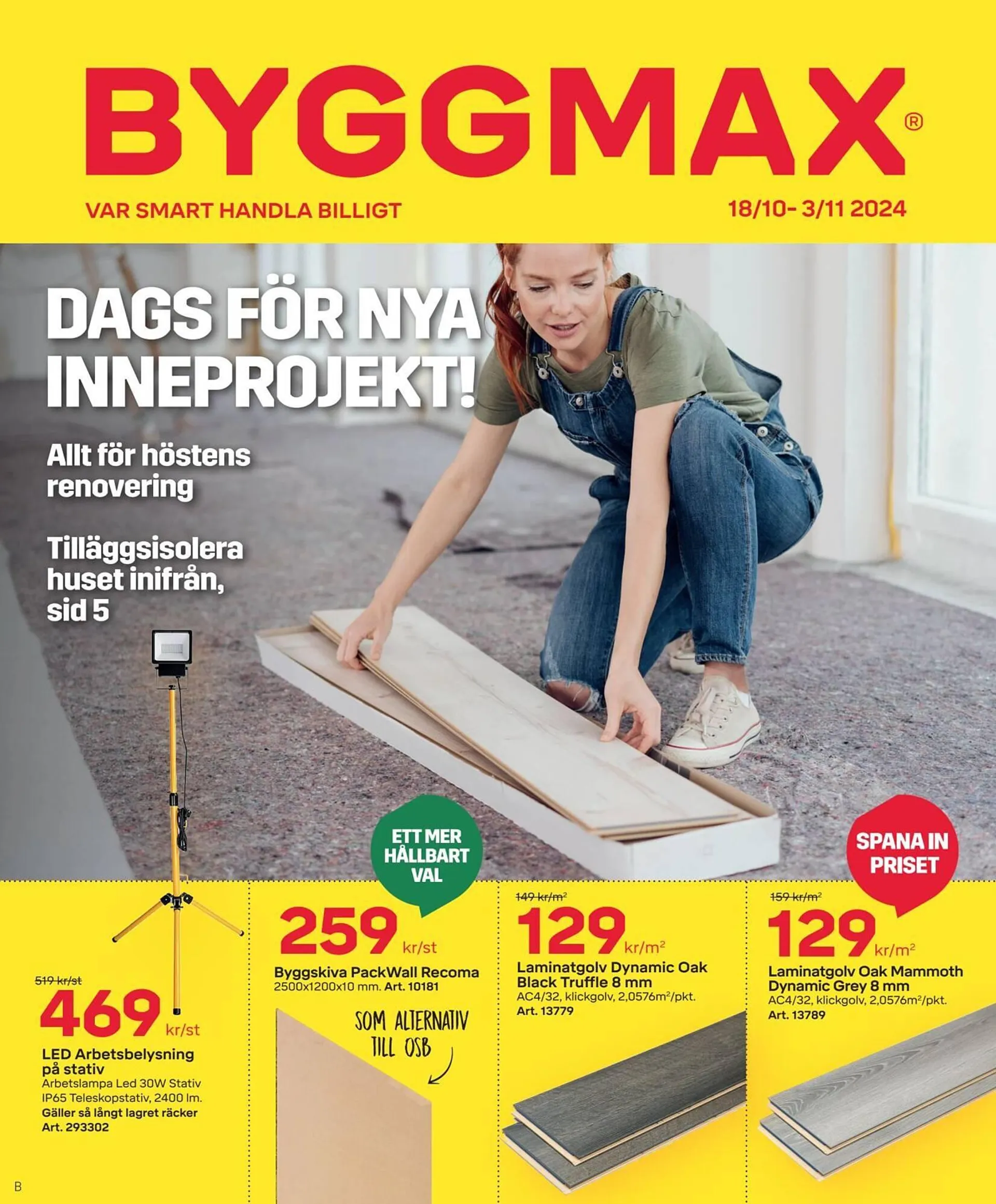 Byggmax reklamblad - 1