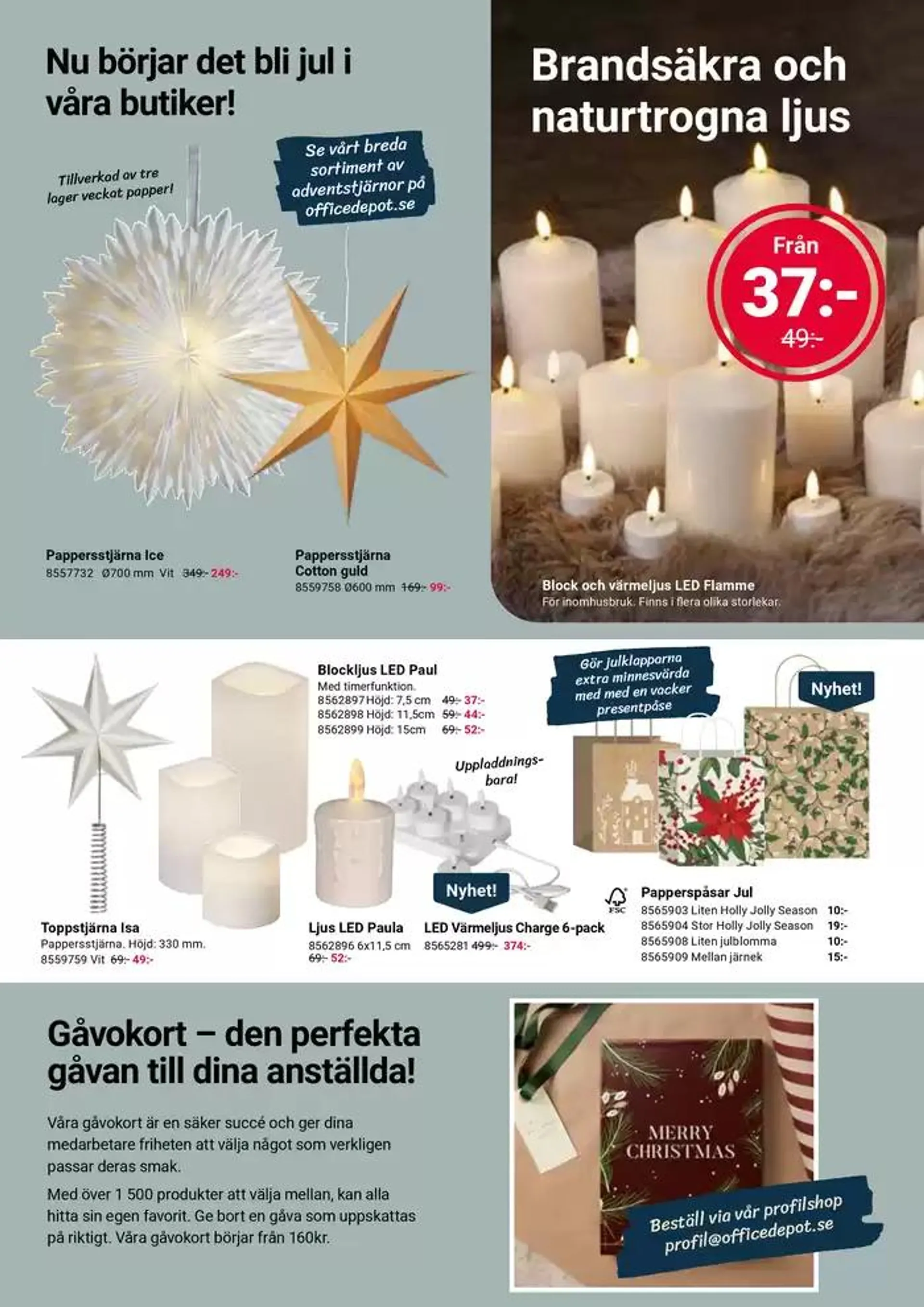 Office Depot - Månadens kampanjblad från 1 oktober till 15 oktober 2024 - Reklamblad sidor 3