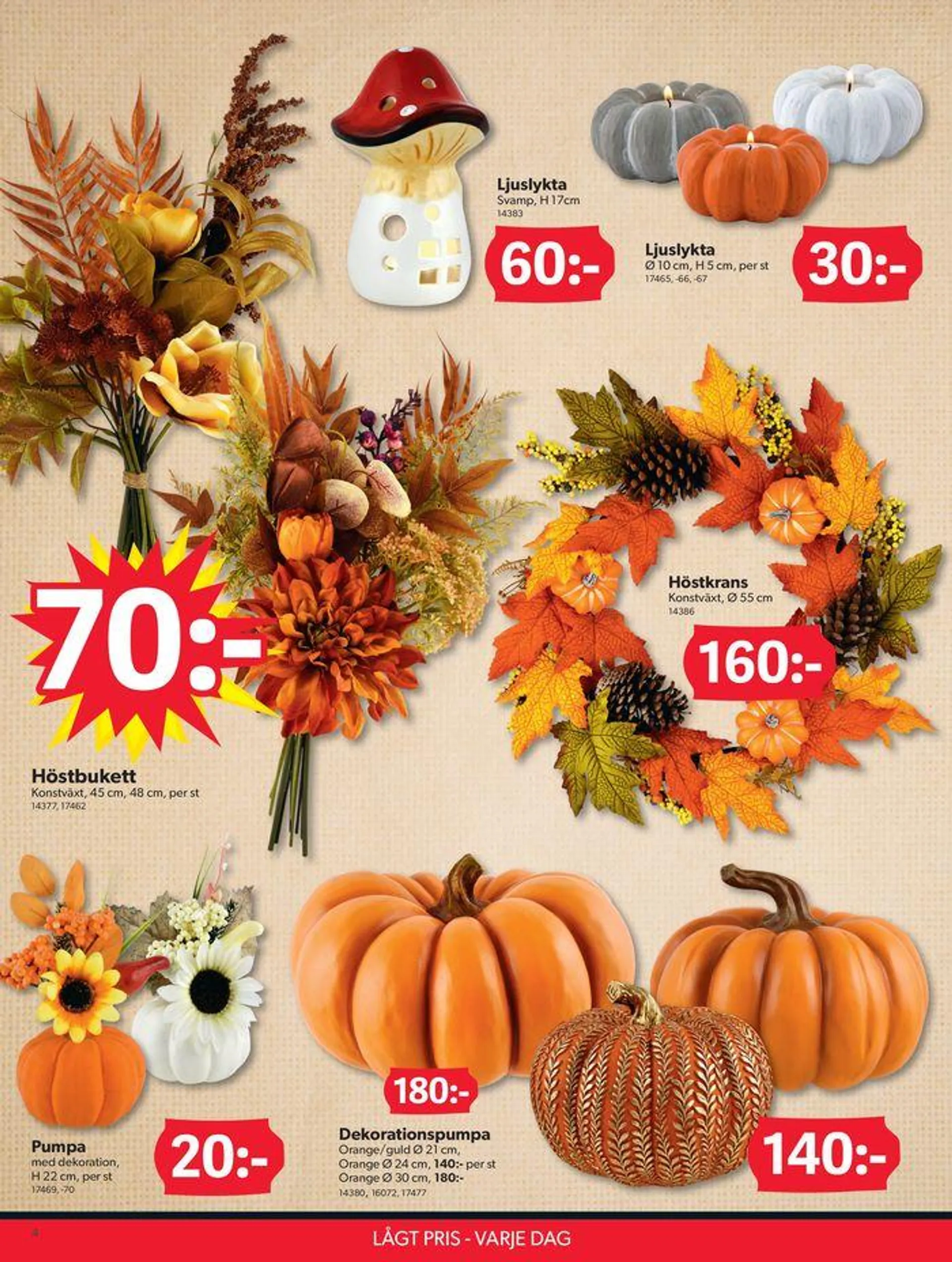 DollarStore Erbjudanden från 24 september till 8 oktober 2024 - Reklamblad sidor 4