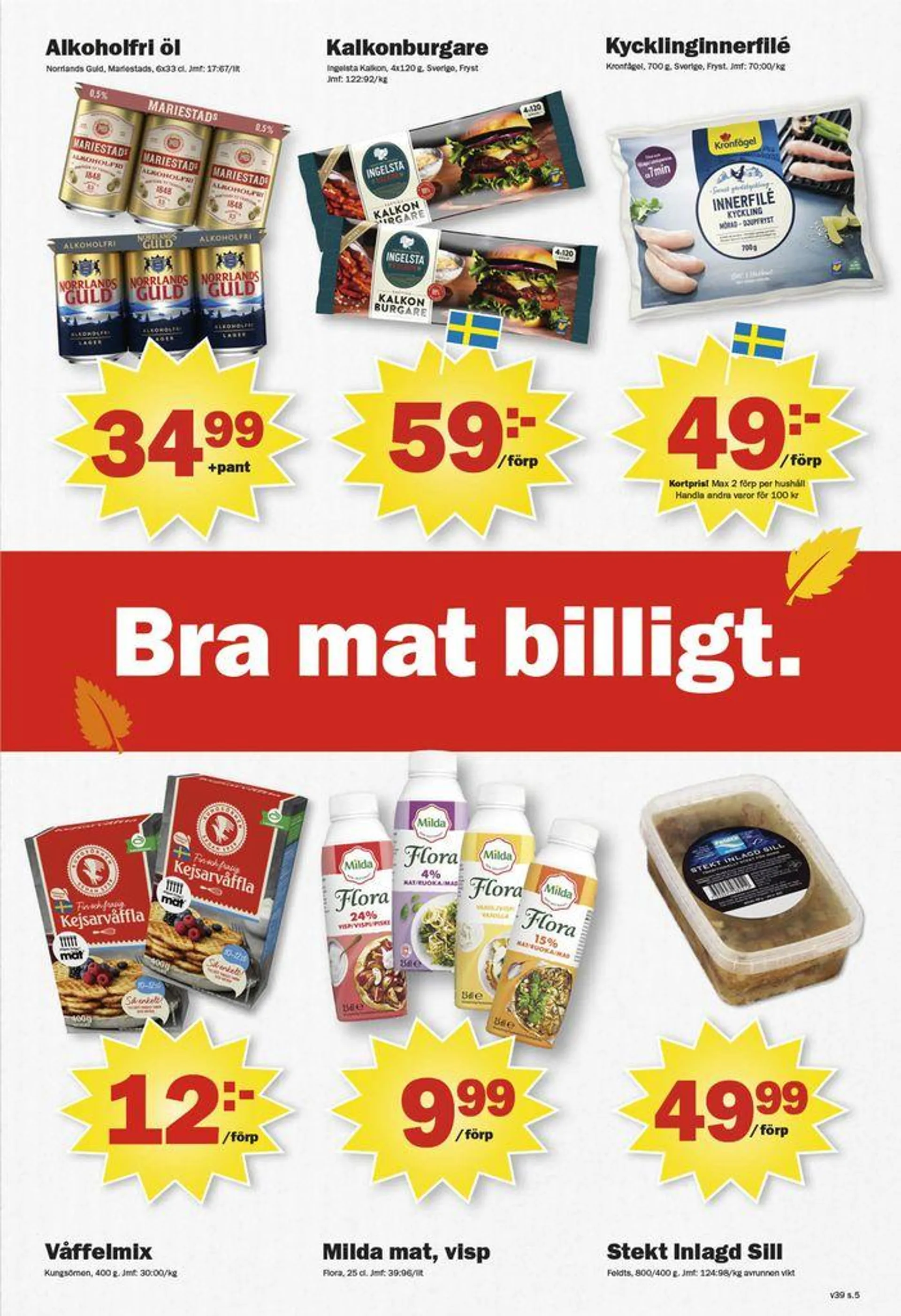 Pekås Veckans kampanjblad från 23 september till 7 oktober 2024 - Reklamblad sidor 5