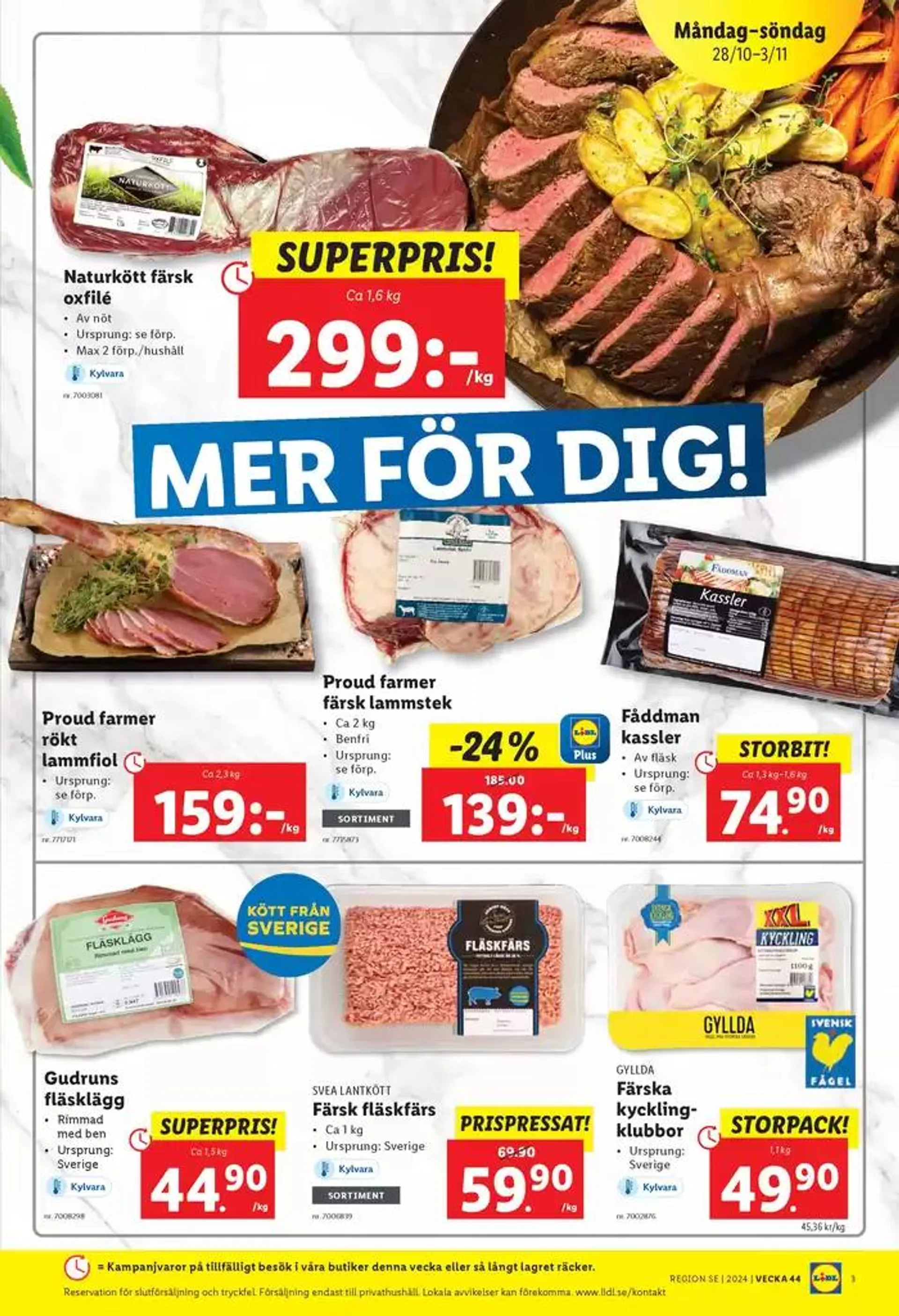 Exklusiva fynd från 28 oktober till 3 november 2024 - Reklamblad sidor 3