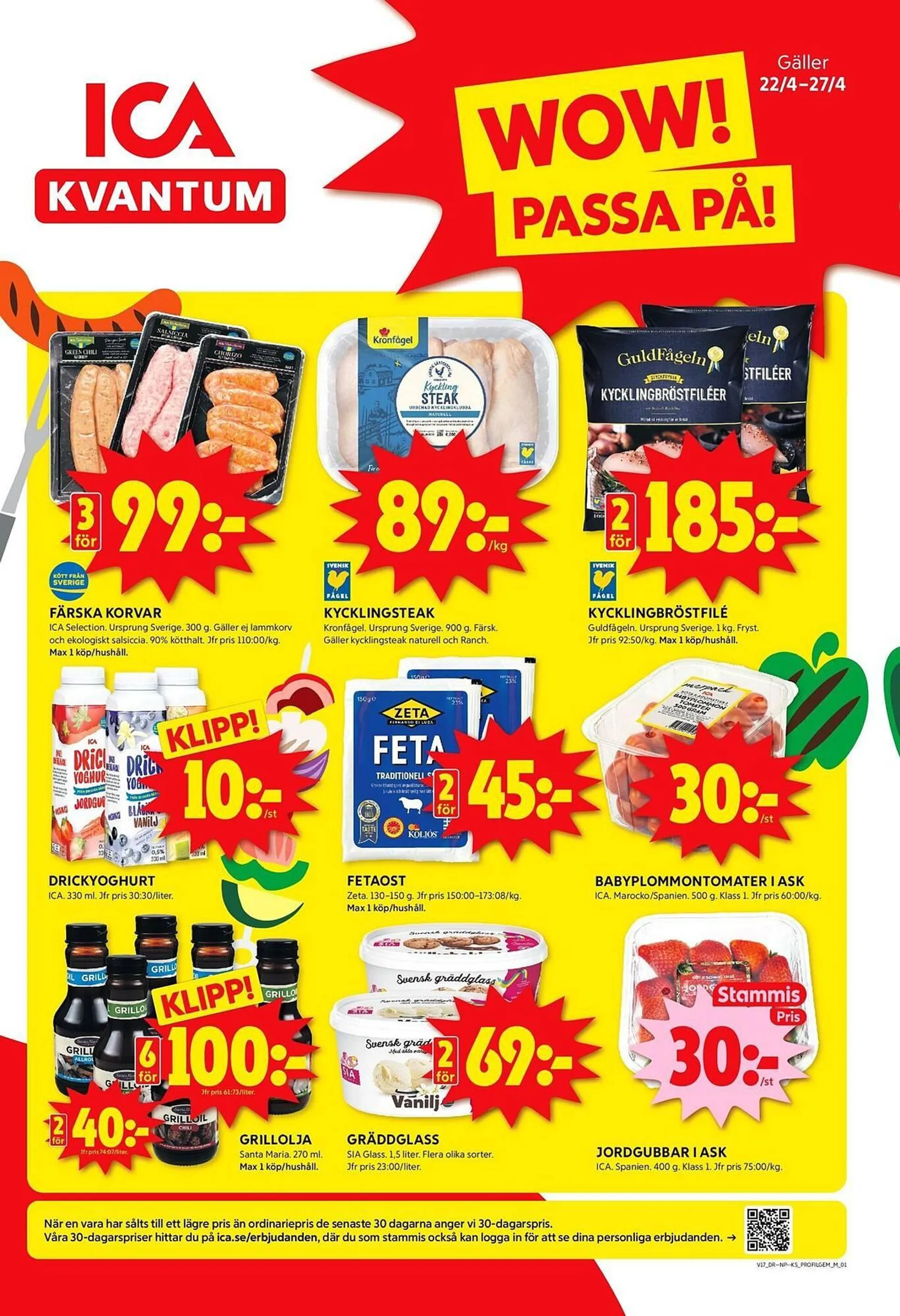 ICA Kvantum reklamblad - 1