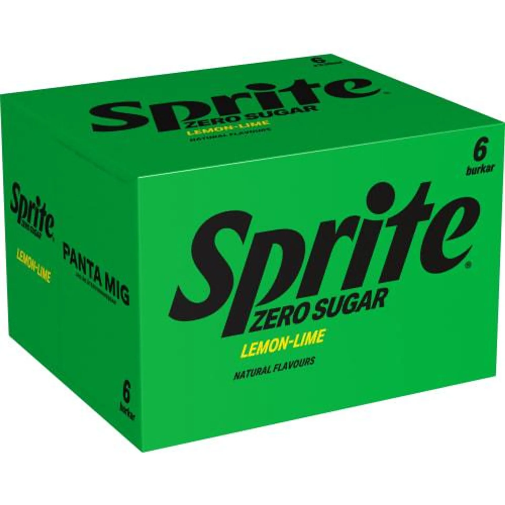 Sprite Zero Läsk, Burk