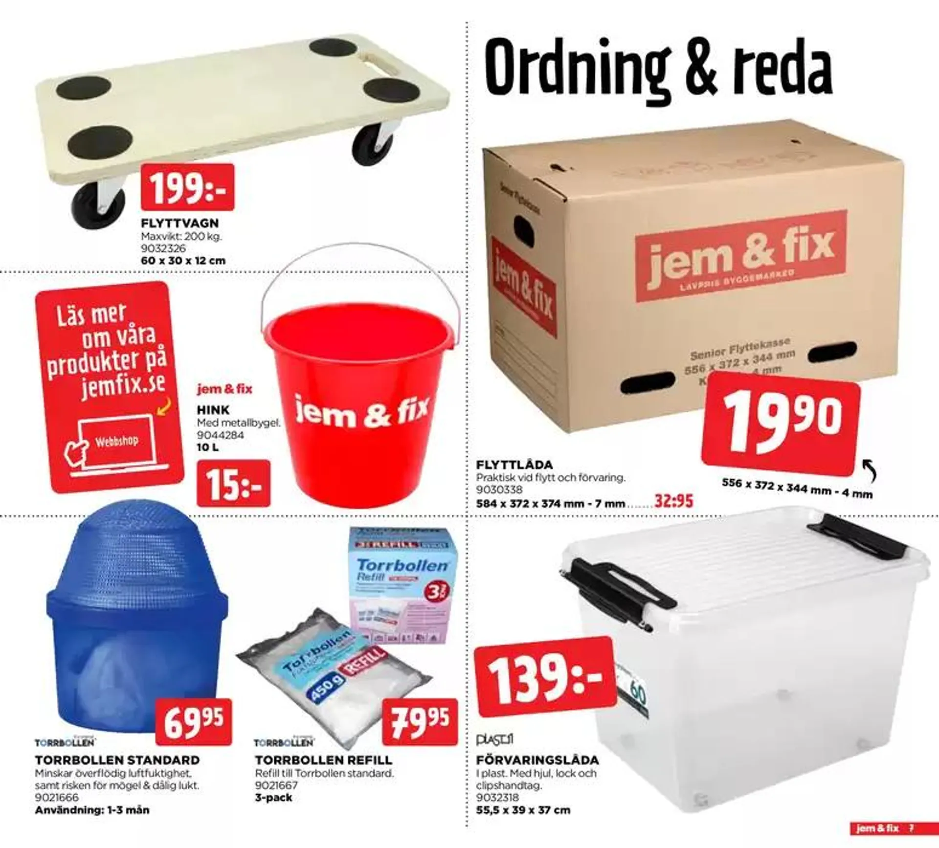 Jem&Fix reklamblad från 20 oktober till 3 november 2024 - Reklamblad sidor 7