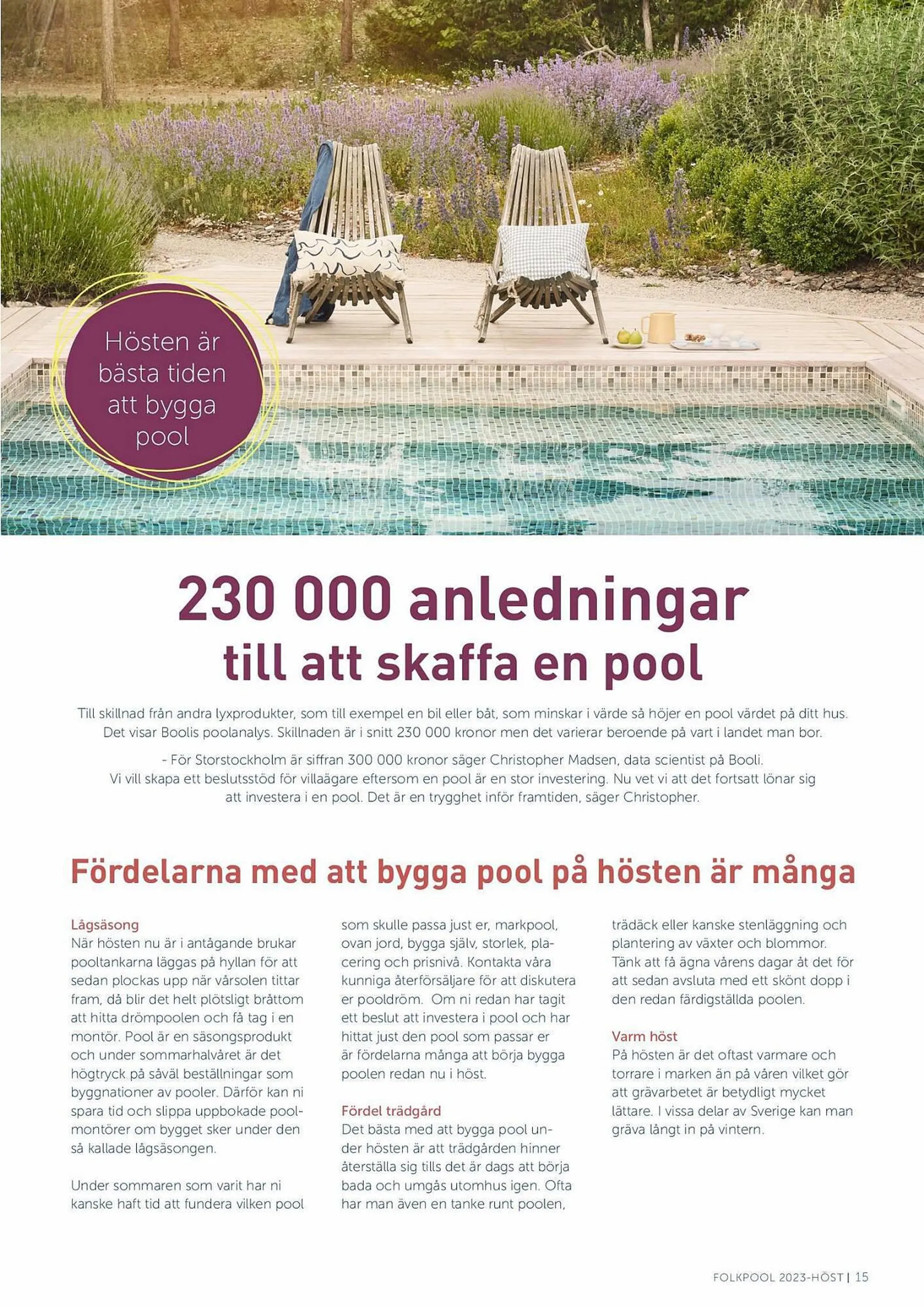 Folkpool reklamblad från 17 september till 28 oktober 2023 - Reklamblad sidor 15