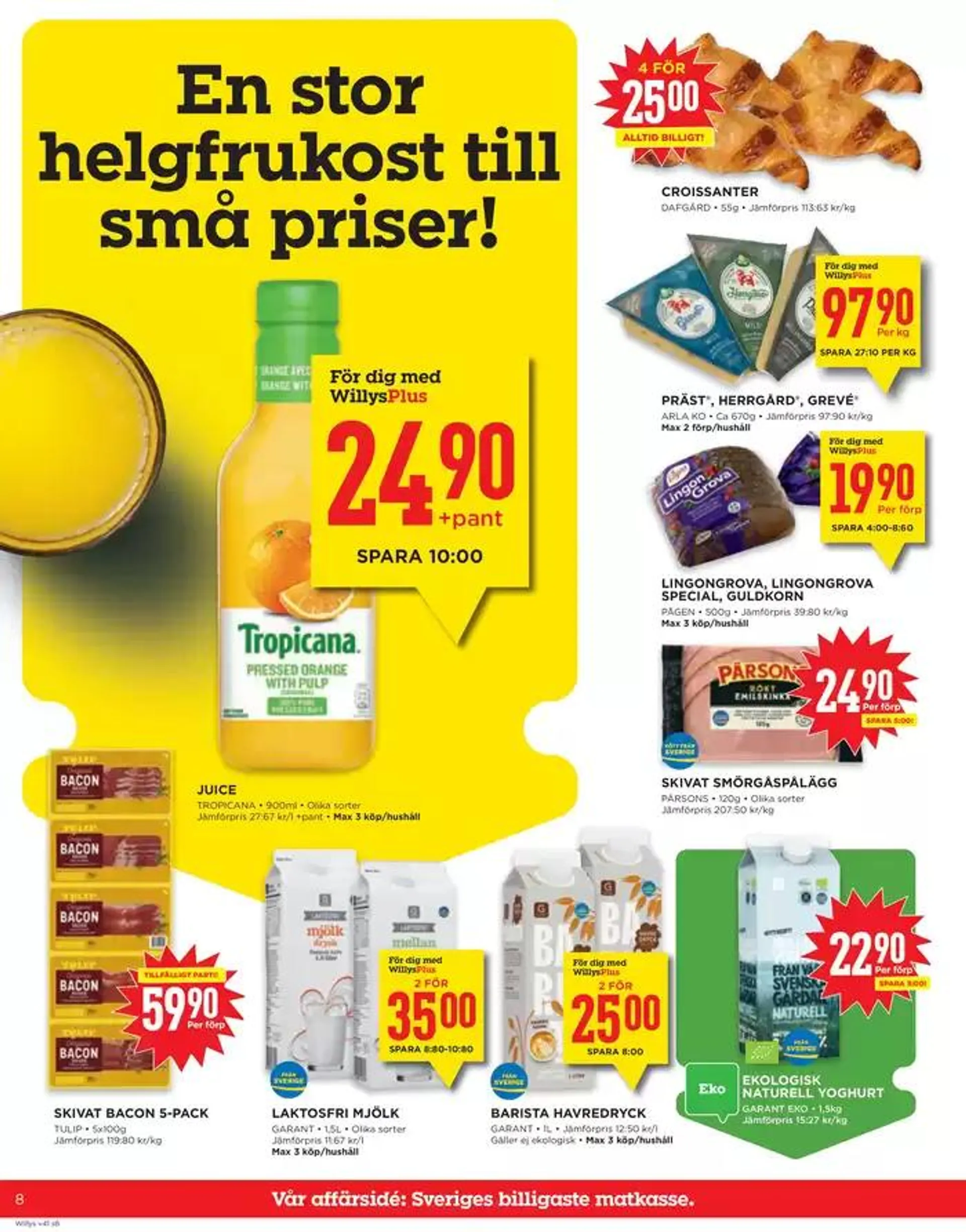 Exklusiva deals för våra kunder från 7 oktober till 13 oktober 2024 - Reklamblad sidor 8