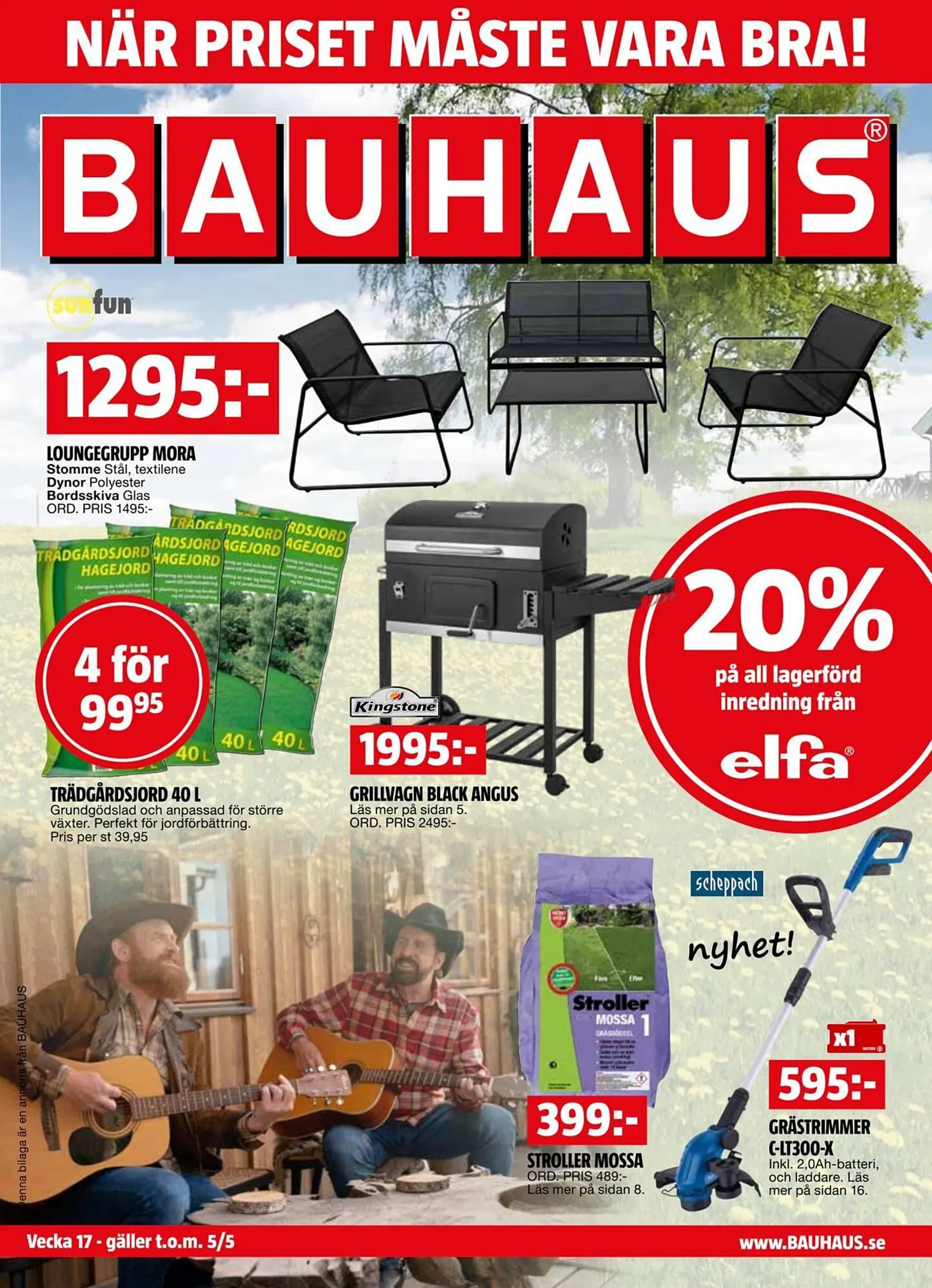 Bauhaus reklamblad - 1