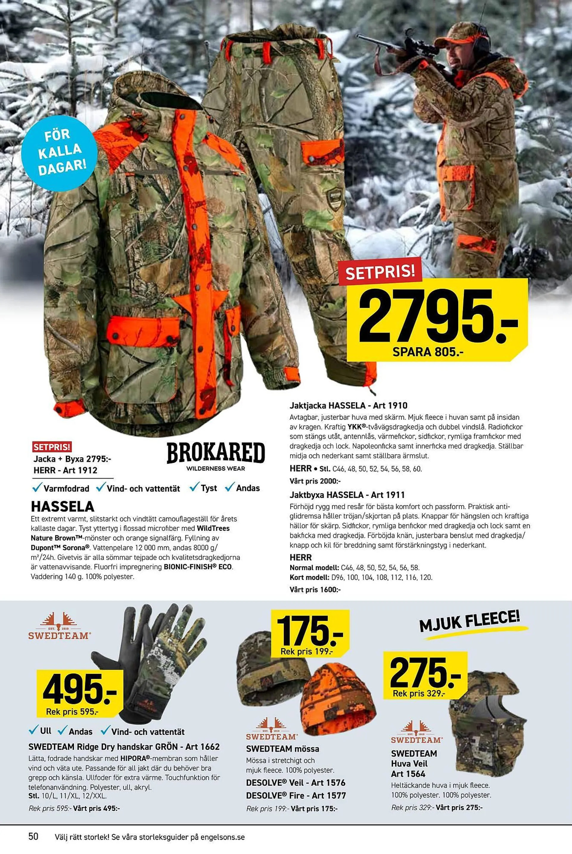 Engelsons reklamblad från 16 oktober till 31 december 2024 - Reklamblad sidor 50