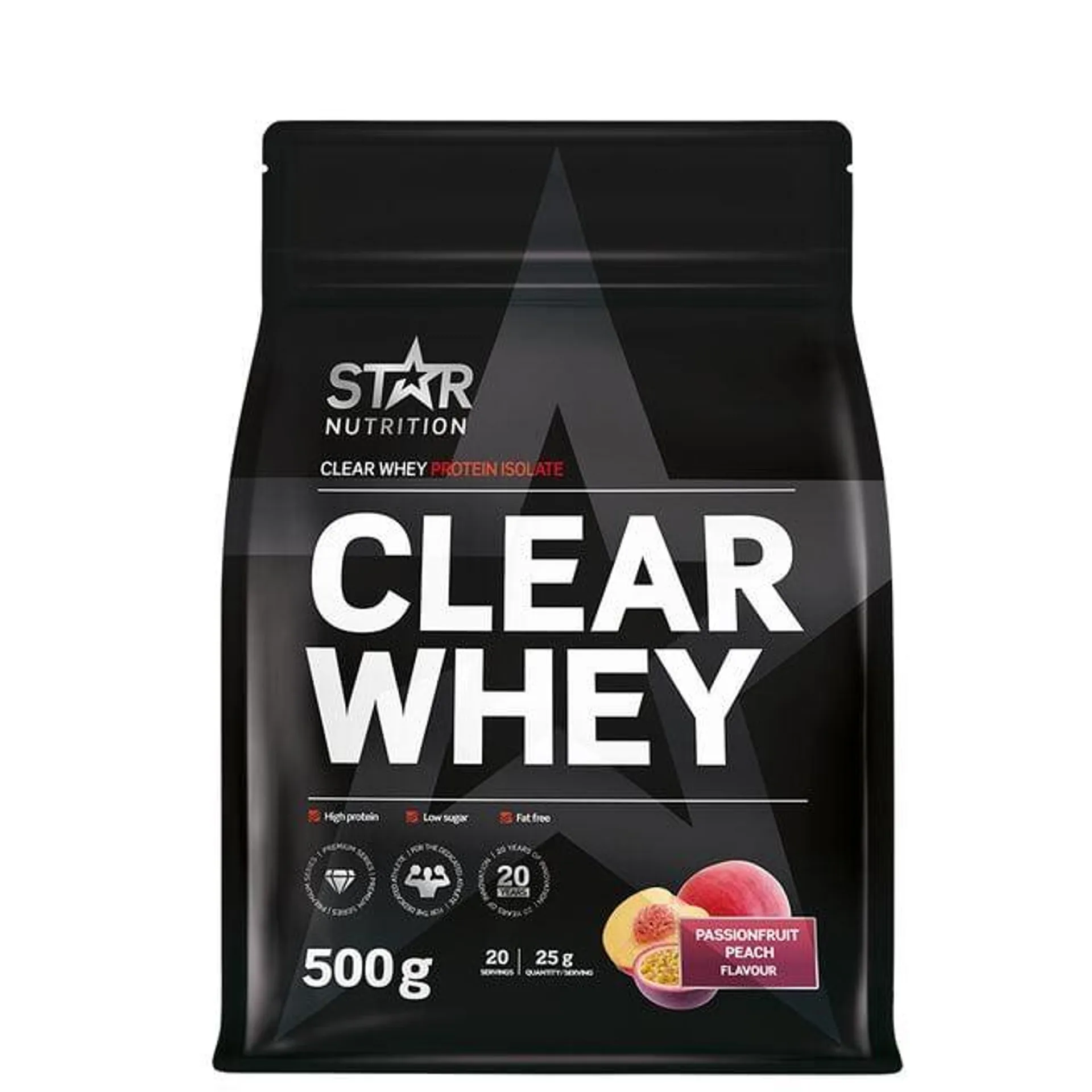 Clear Whey 500g Passionfruit Peach