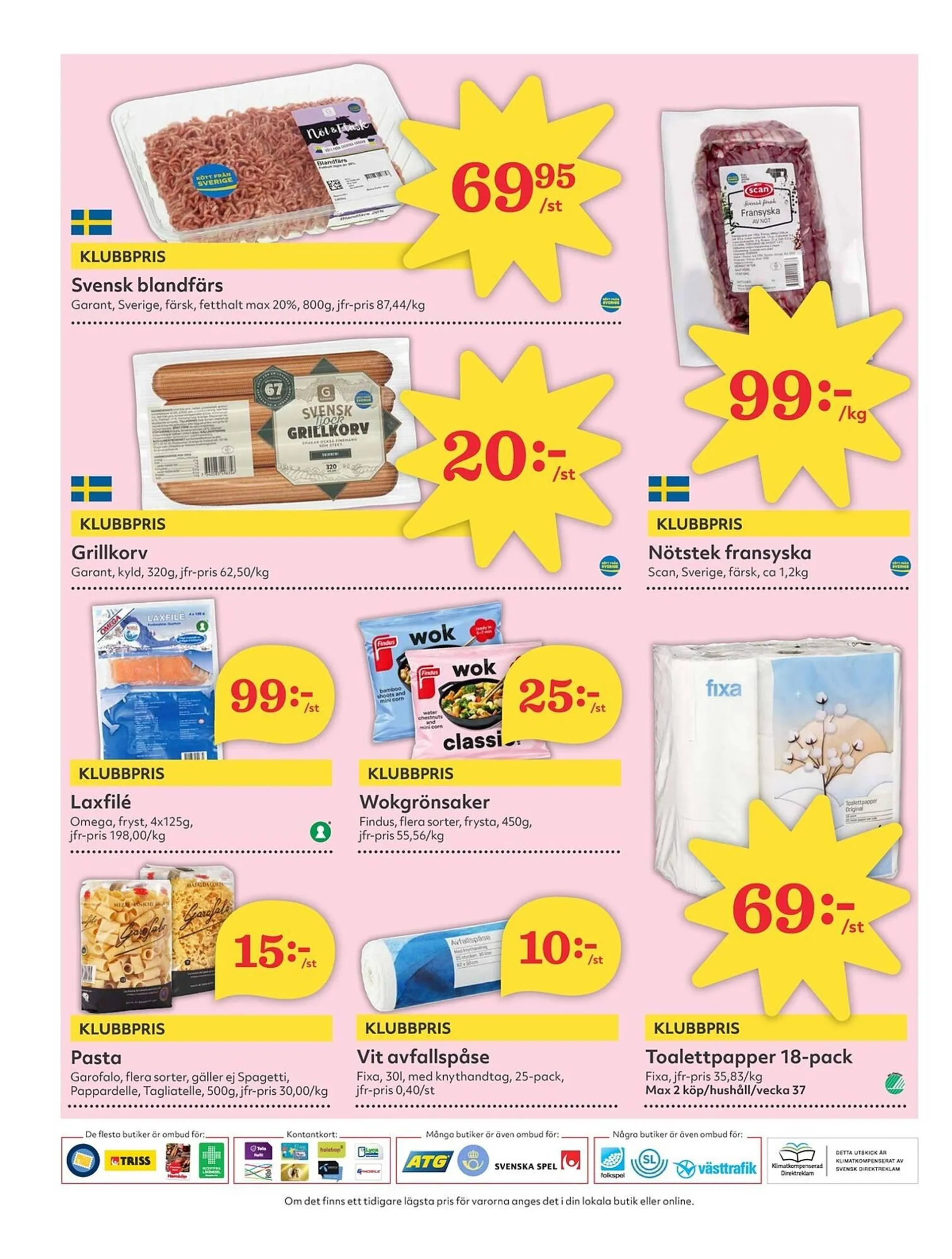 Hemköp reklamblad från 9 september till 15 september 2024 - Reklamblad sidor 8