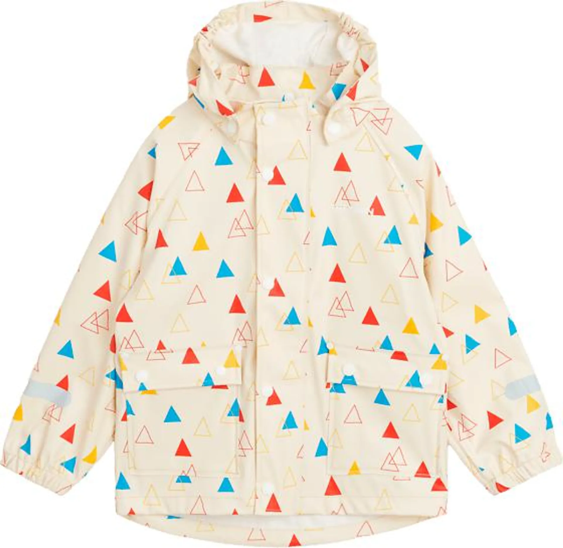 k kids wings printed rain coat