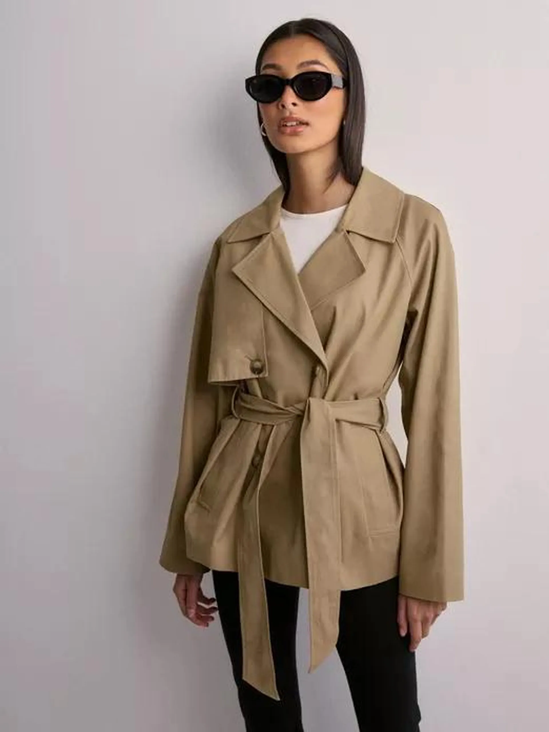 SLFBELINDA SHORT TRENCH COAT