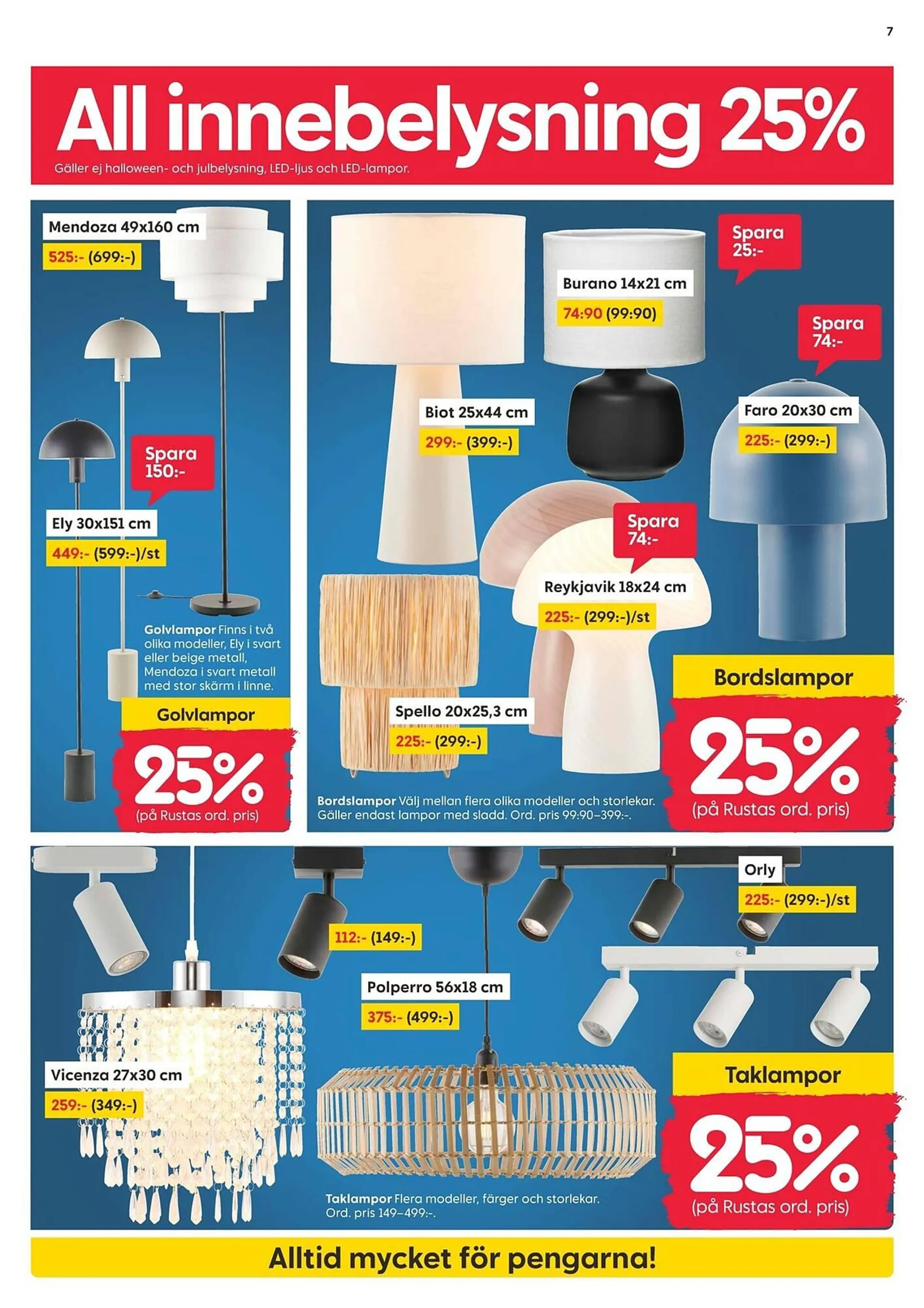 Rusta reklamblad från 30 september till 6 oktober 2024 - Reklamblad sidor 7