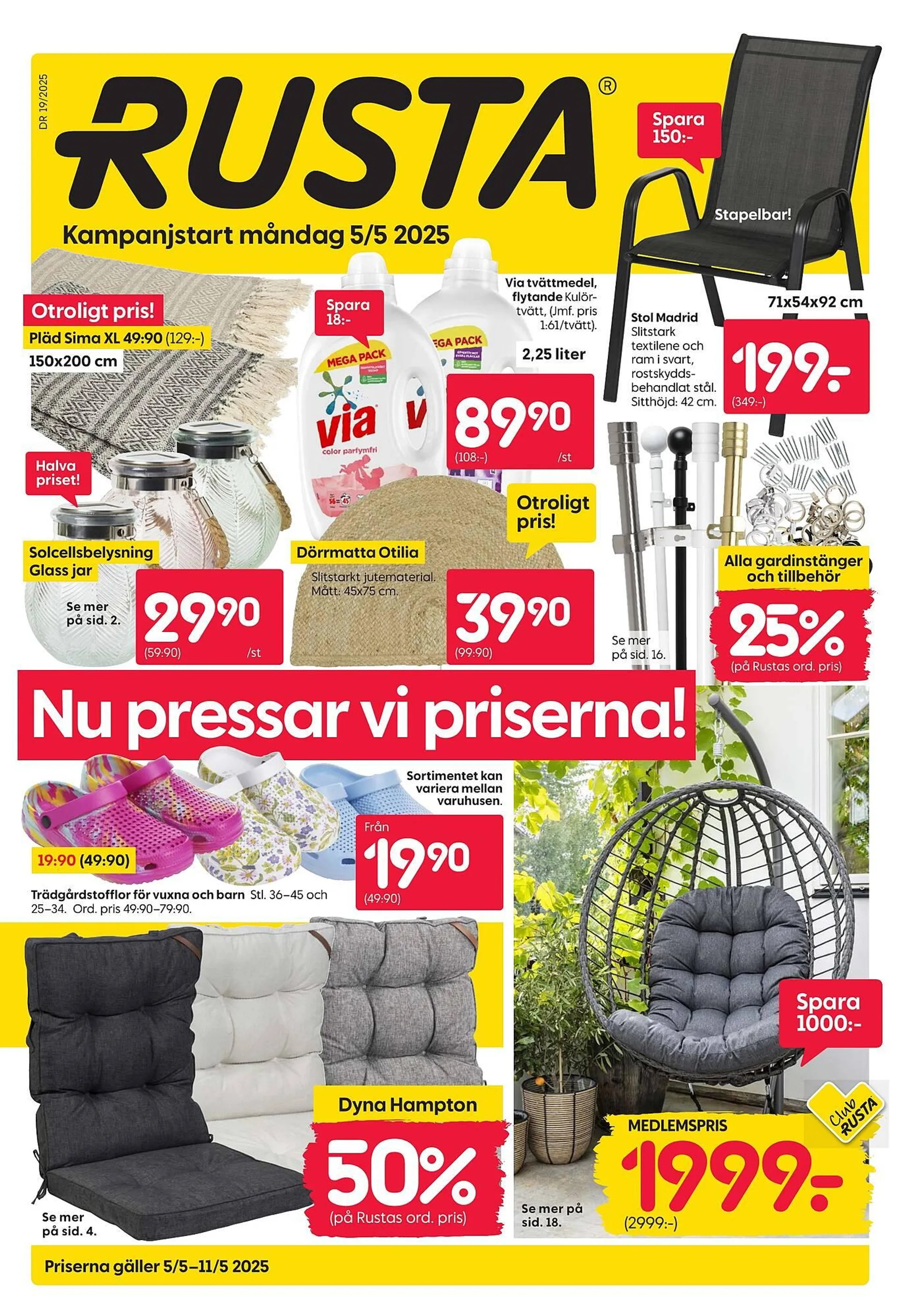 Rusta reklamblad - 1