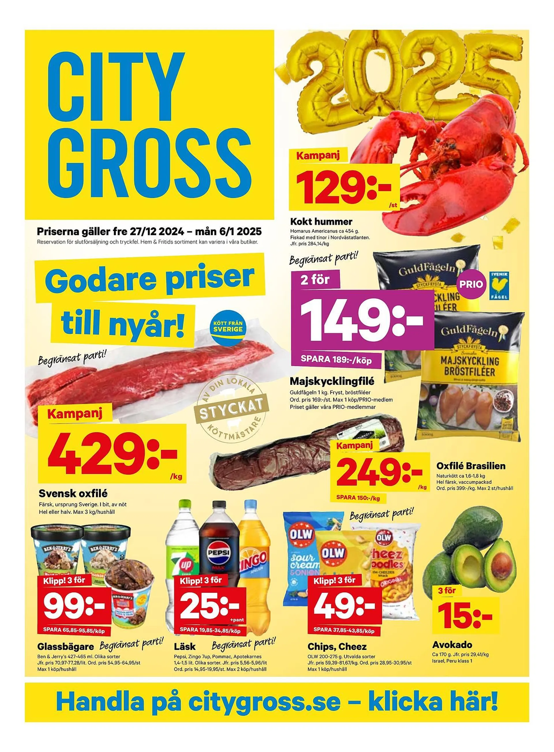 City Gross reklamblad - 1