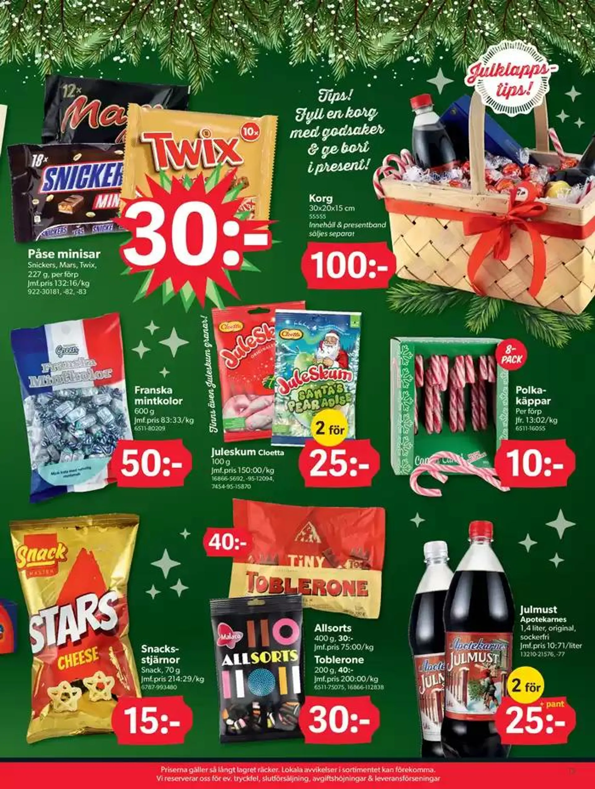 DollarStore Erbjudanden från 4 december till 18 december 2024 - Reklamblad sidor 15