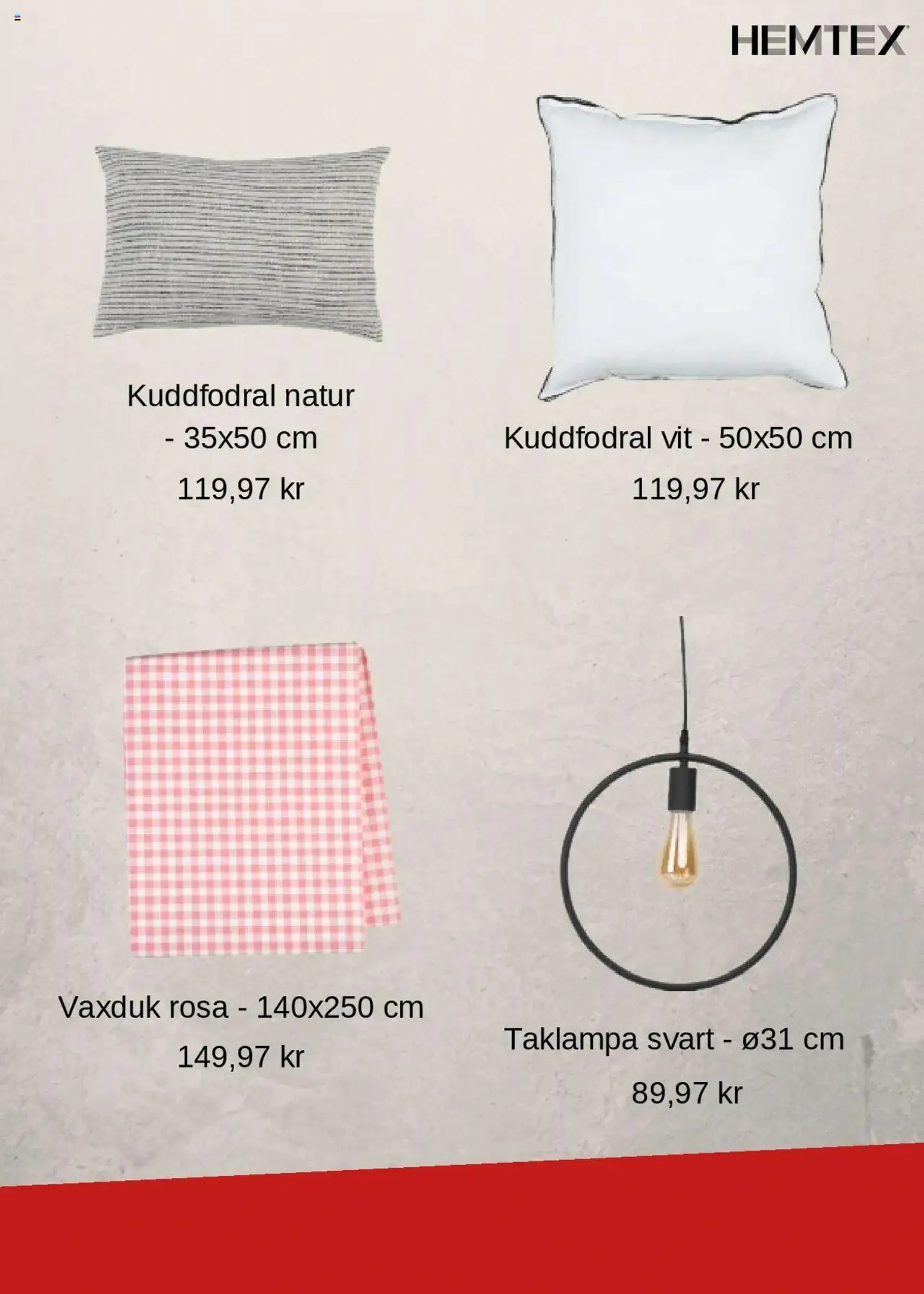 Hemtex - erbjudanden från 29 juli till 31 december 2024 - Reklamblad sidor 4