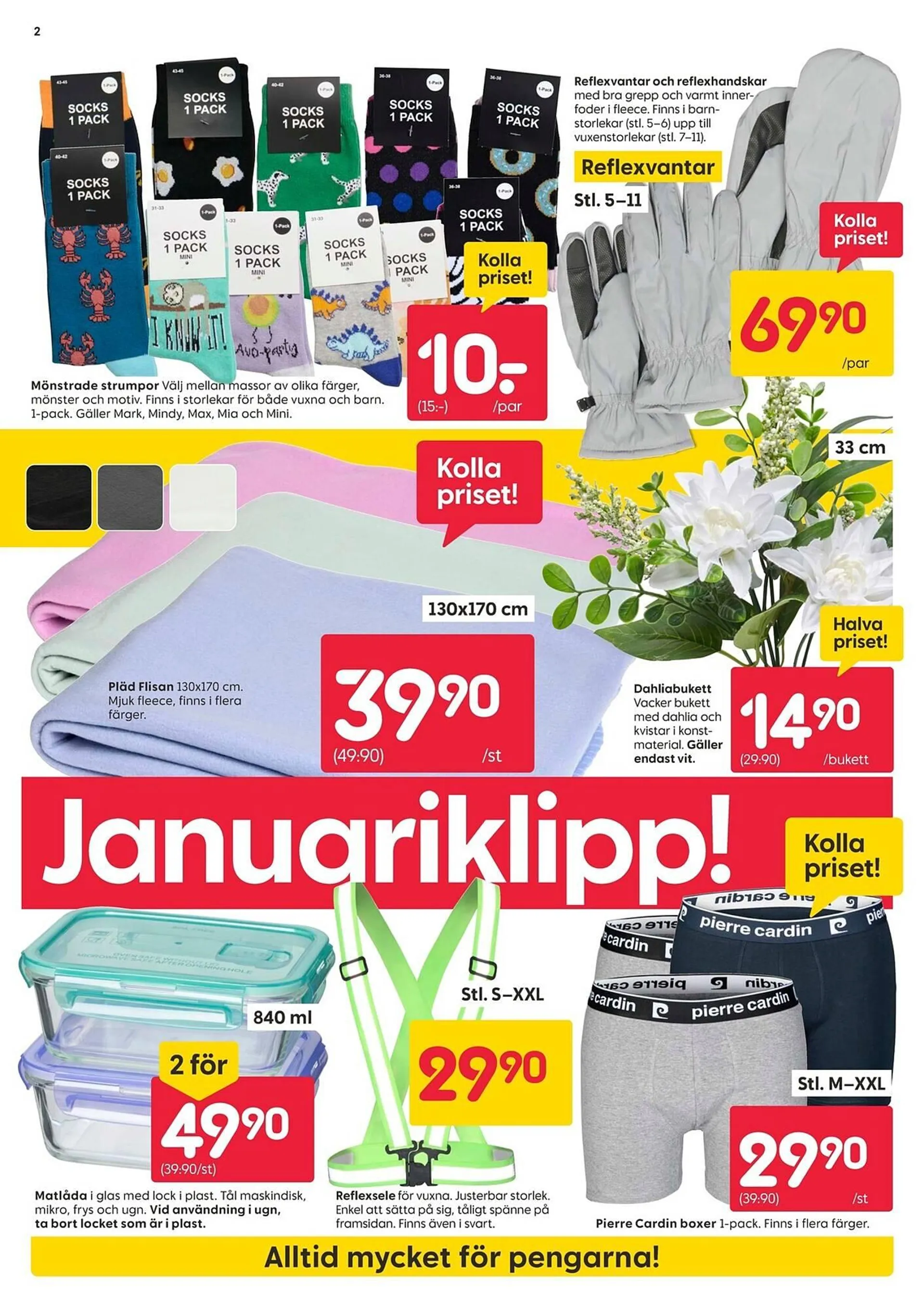 Rusta reklamblad från 30 december till 6 januari 2025 - Reklamblad sidor 2