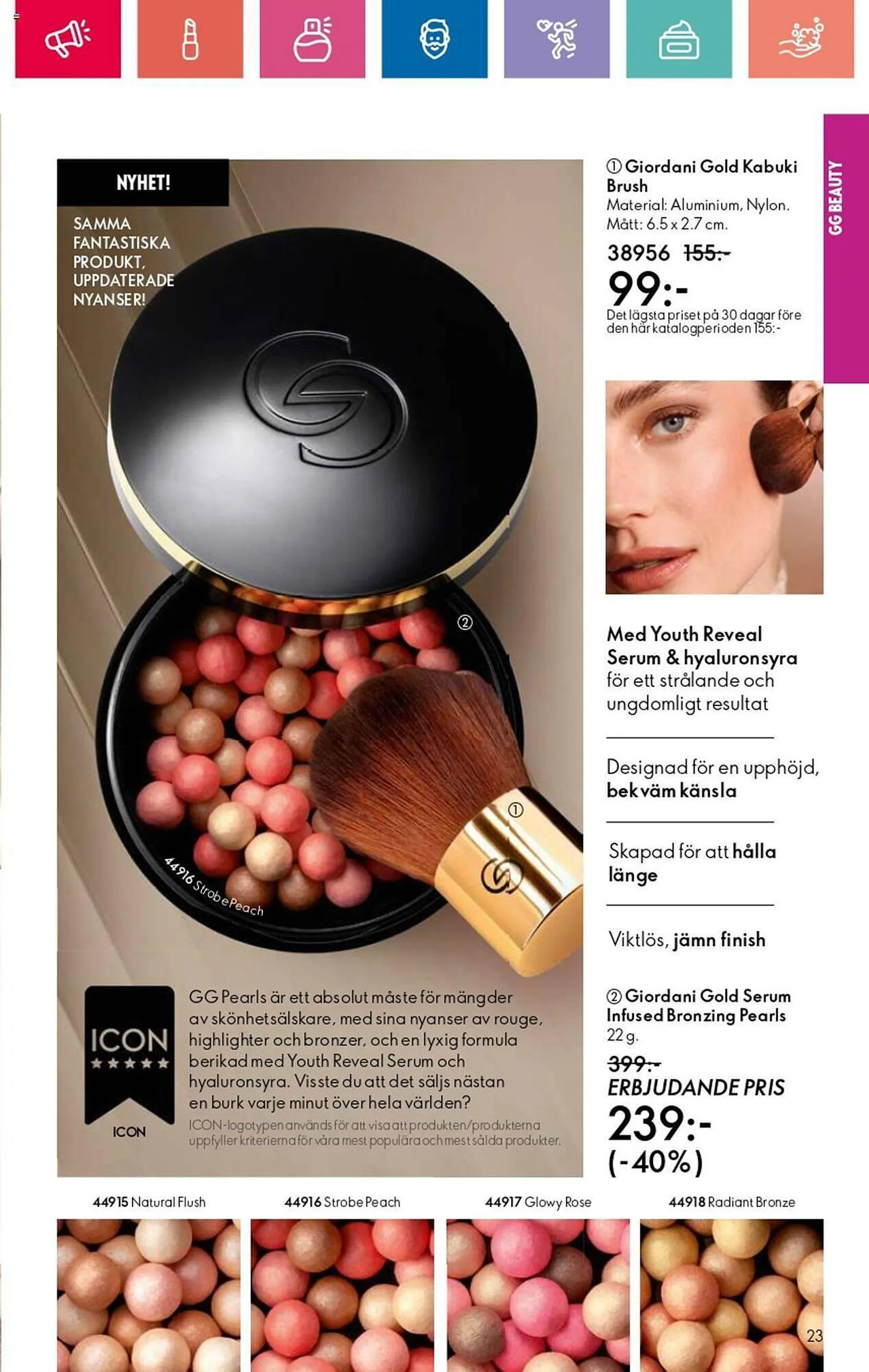 Oriflame reklamblad från 24 oktober till 13 november 2024 - Reklamblad sidor 23