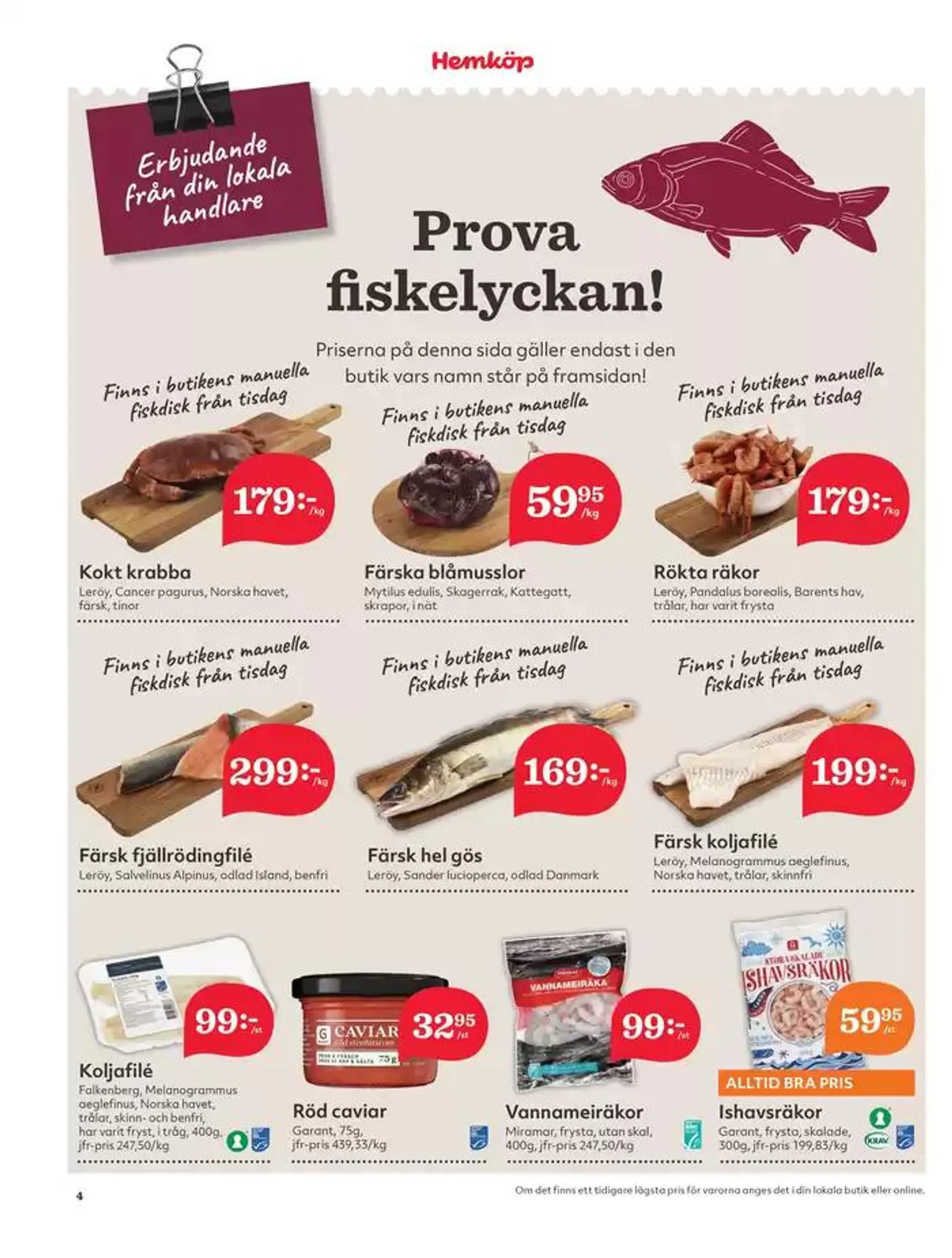 Aktuella fynd och erbjudanden från 7 oktober till 13 oktober 2024 - Reklamblad sidor 4