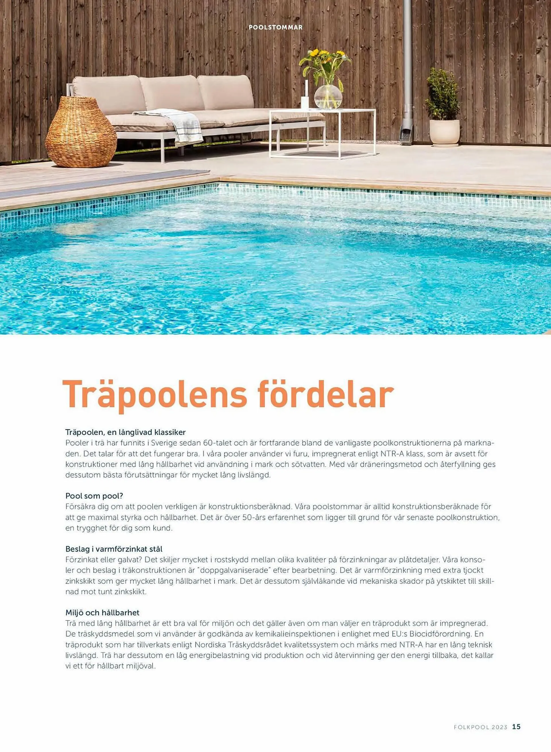 Folkpool reklamblad från 1 maj till 31 juli 2023 - Reklamblad sidor 15