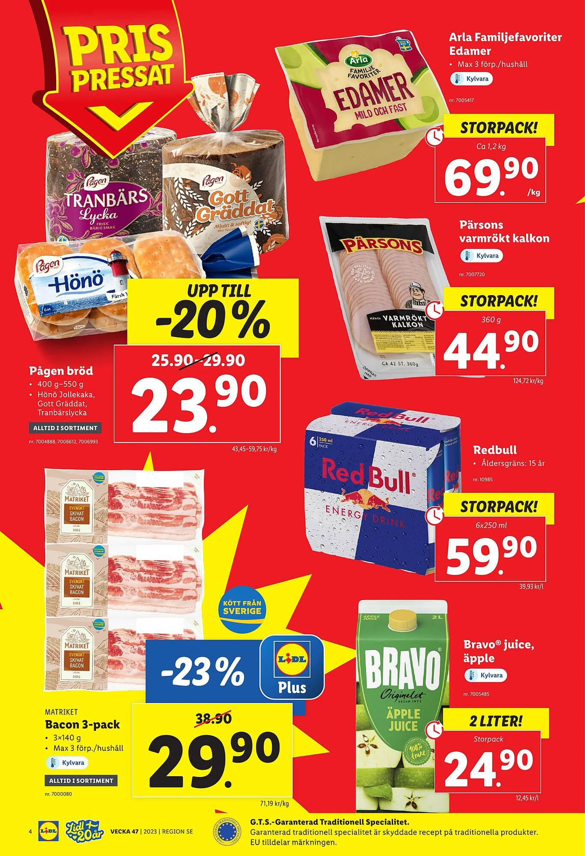 Lidl reklamblad från 20 november till 26 november 2023 - Reklamblad sidor 4